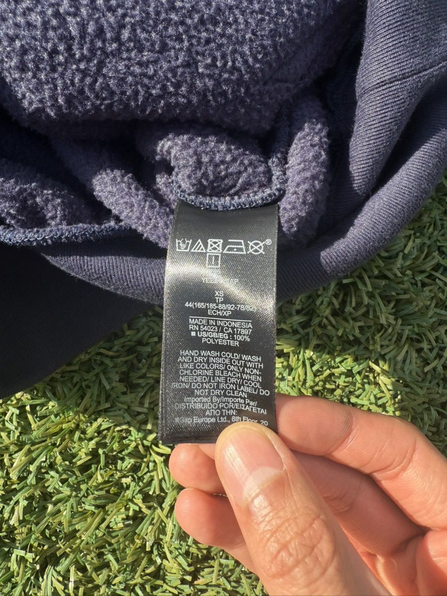 Gap × Yeezy Navy Yeezy Gap Polar Fleece Hoodie Size US XS / EU 42 / 0 - 3 Thumbnail