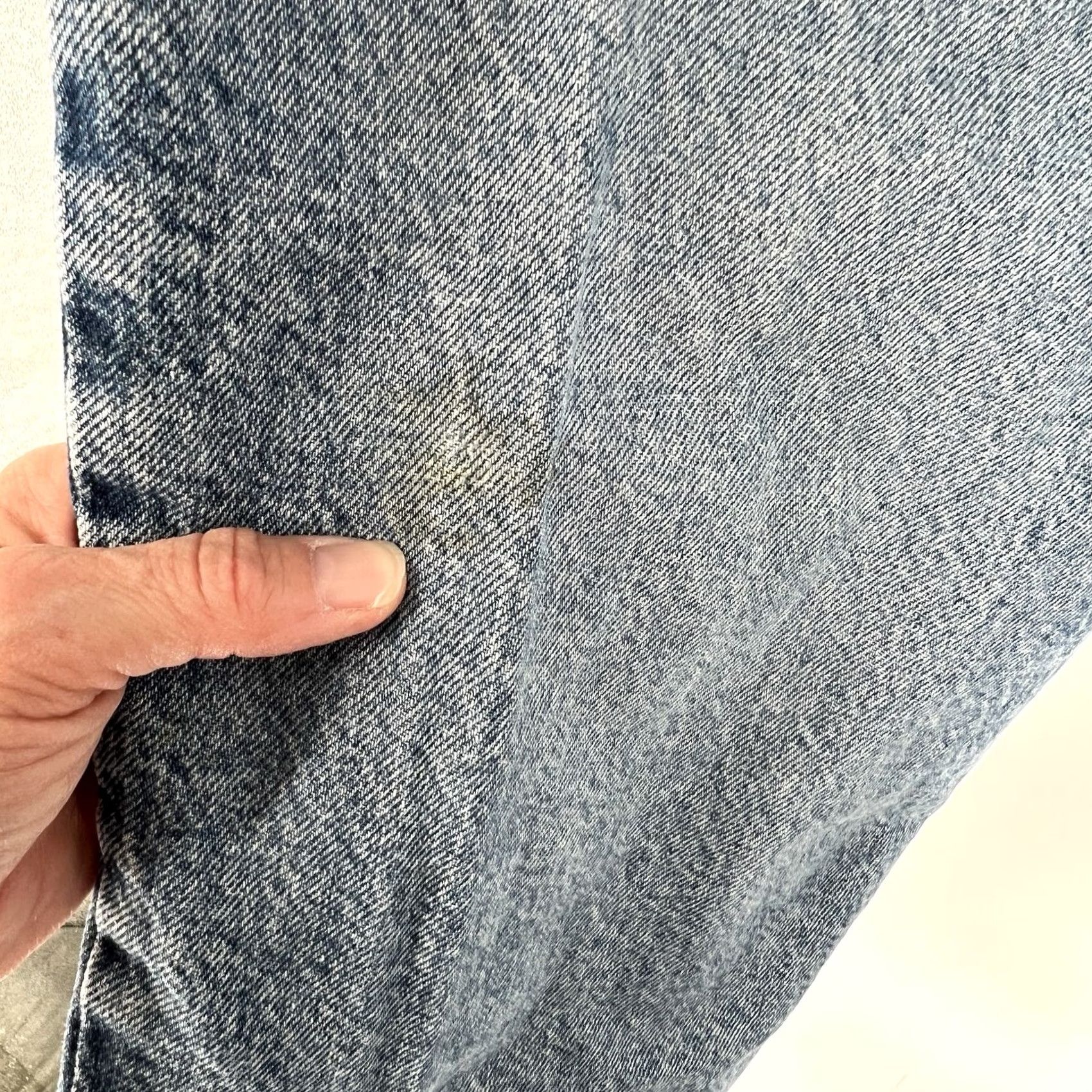 Lucky Brand VINTAGE Lucky Brand Jeans Mens 33x30 Relaxed Fit Denim USA 90s Straight Blue Mens Size US 33 - 2 Thumbnail