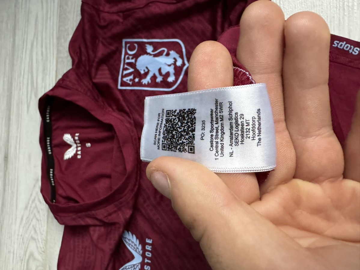 Castore Castore soccer Jersey Aston Villa 2022 shirt Size US S / EU 44-46 / 1 - 5 Thumbnail