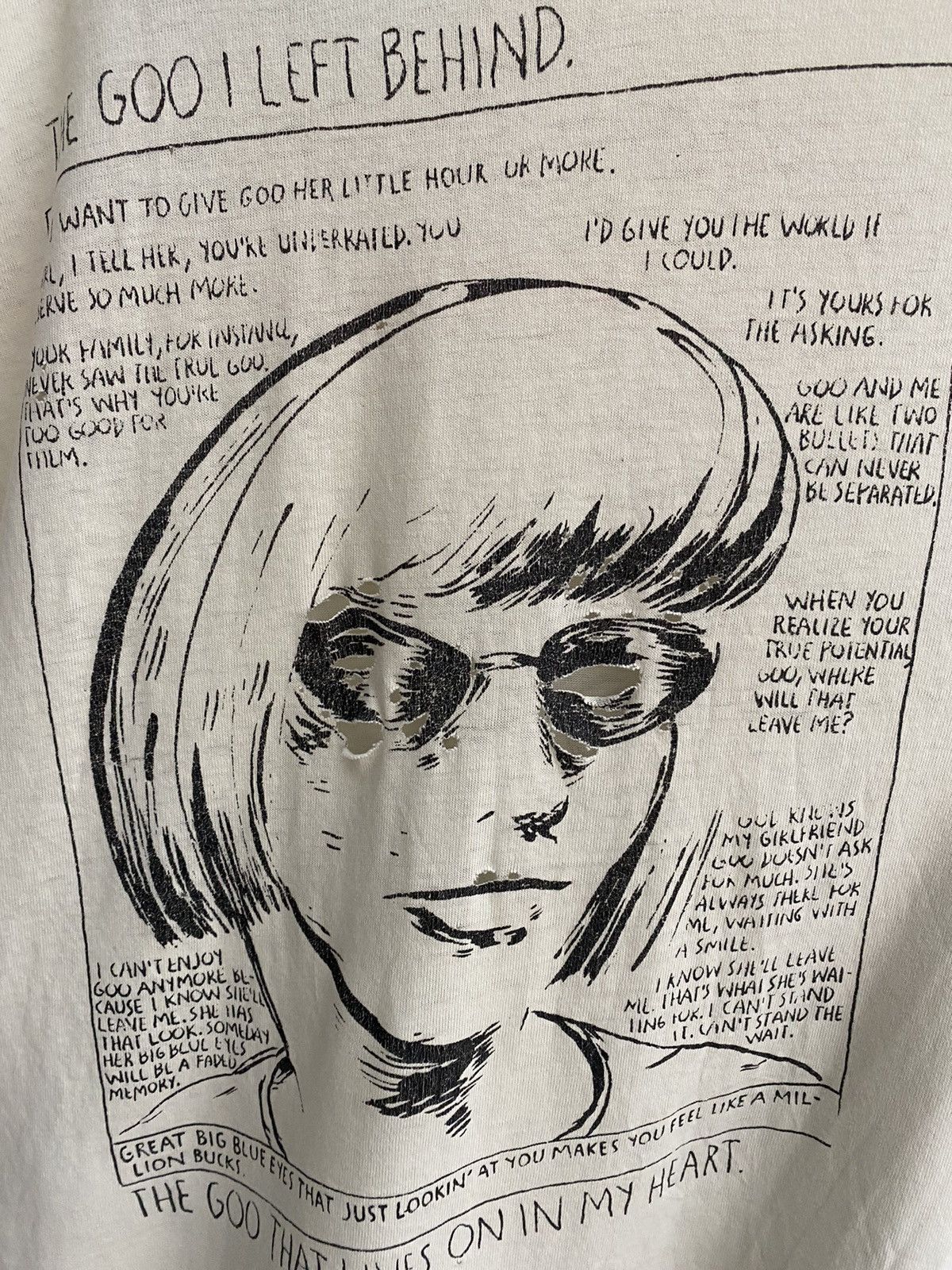 Band Tees Vintage Sonic Youth the goo t-shirt Size US M / EU 48-50 / 2 - 7 Thumbnail