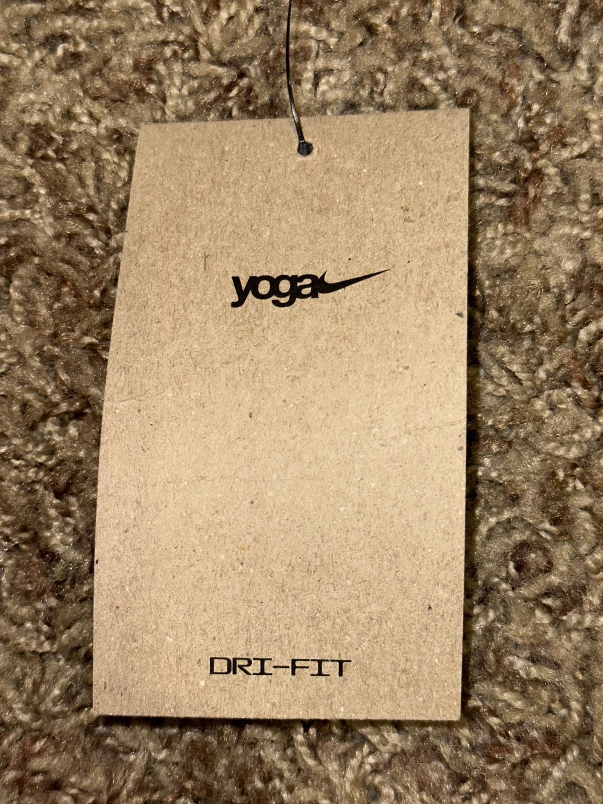 Nike Nike Mens Dri-FIT Yoga Pants Olive Move to Zero Joggers Size US 32 / EU 48 - 11 Thumbnail