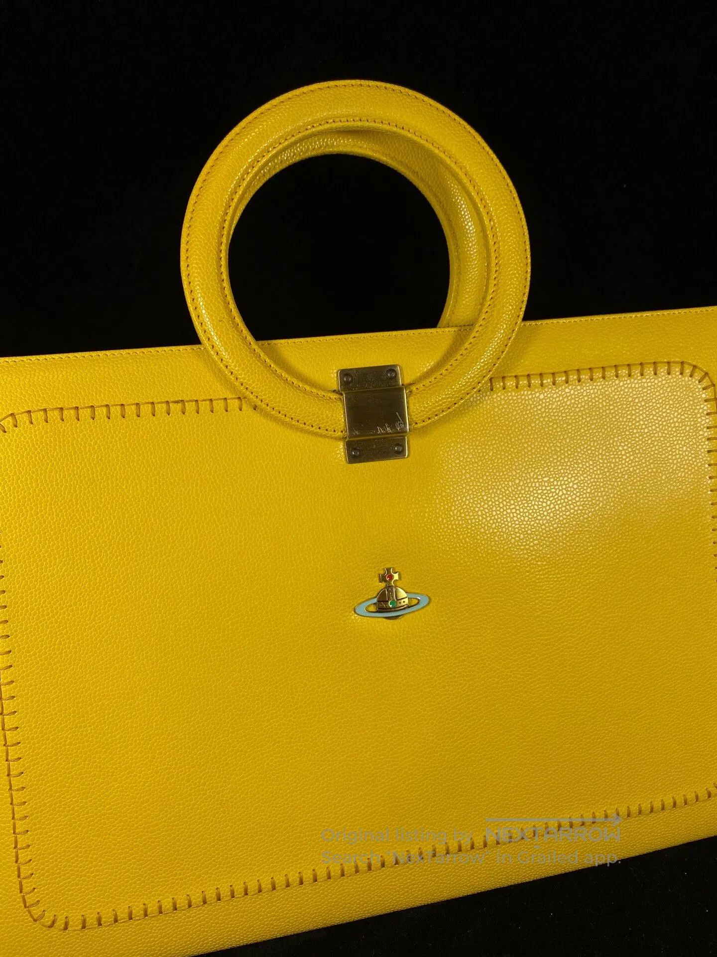 Vivienne Westwood Vivienne Westwood Ring Handheld Briefcase. Size ONE SIZE - 2 Thumbnail