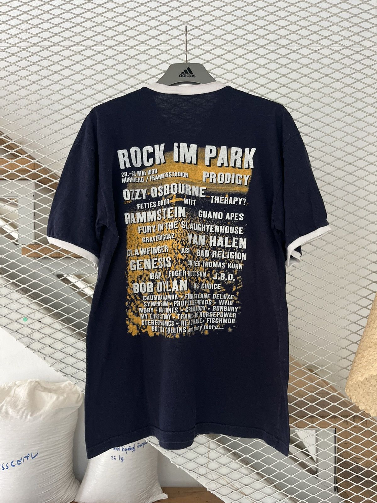 Vintage Vintage MTV Rock I’m Park ( Ringer Shirt )1998’s Tour tees Size US XL / EU 56 / 4 - 3 Thumbnail