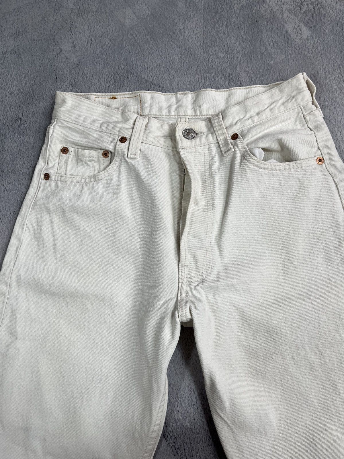 Levi's × Vintage Vintage 90sMade In USA Levi’s 501 denim jeans streetwear Size 28" / US 6 / IT 42 - 7 Thumbnail