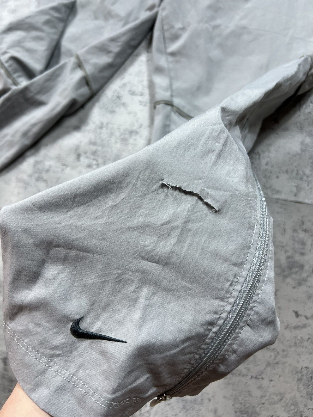 Nike 90s Nike Swoosh Vintage Y2K Gorpcore Parachute Pants Size US 32 / EU 48 - 10 Thumbnail