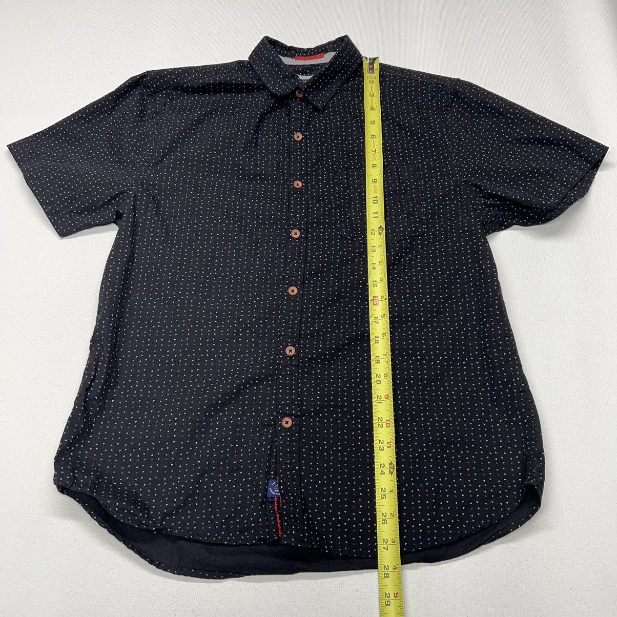 Other Across The Pond Shirt Black Button Up Short Sleeve Print Size US M / EU 48-50 / 2 - 15 Thumbnail