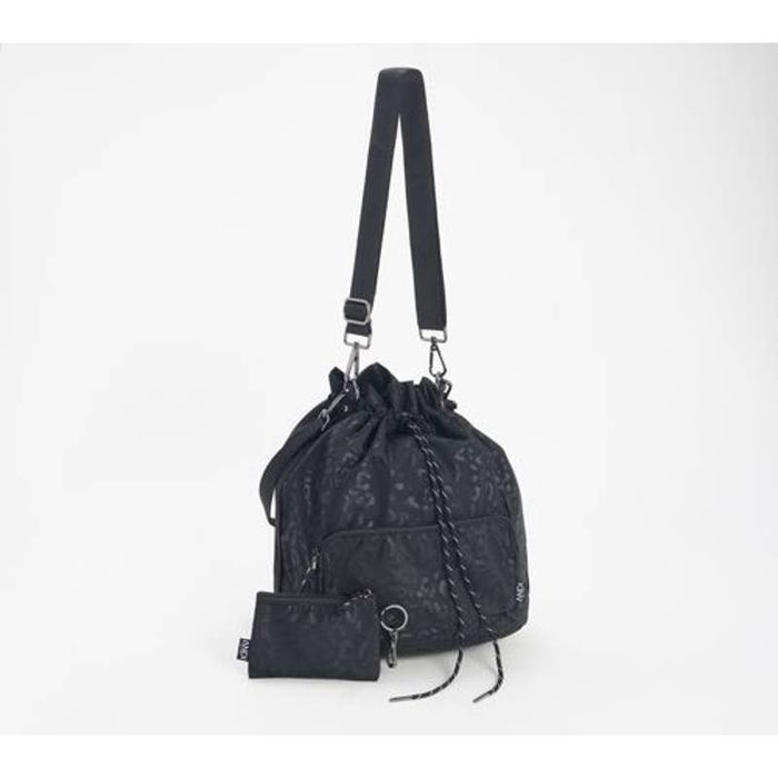 Other ANDI Bucket Crossbody Bag + Mini Wallet with Key Leash Black