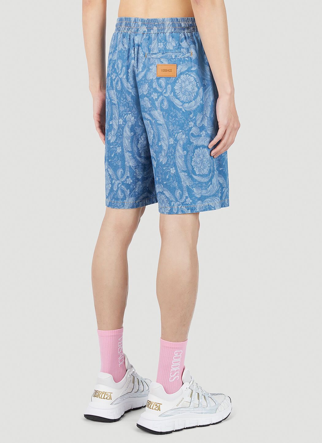 Versace o1y0425 Denim Short in Blue Size US 30 / EU 46 - 4 Thumbnail
