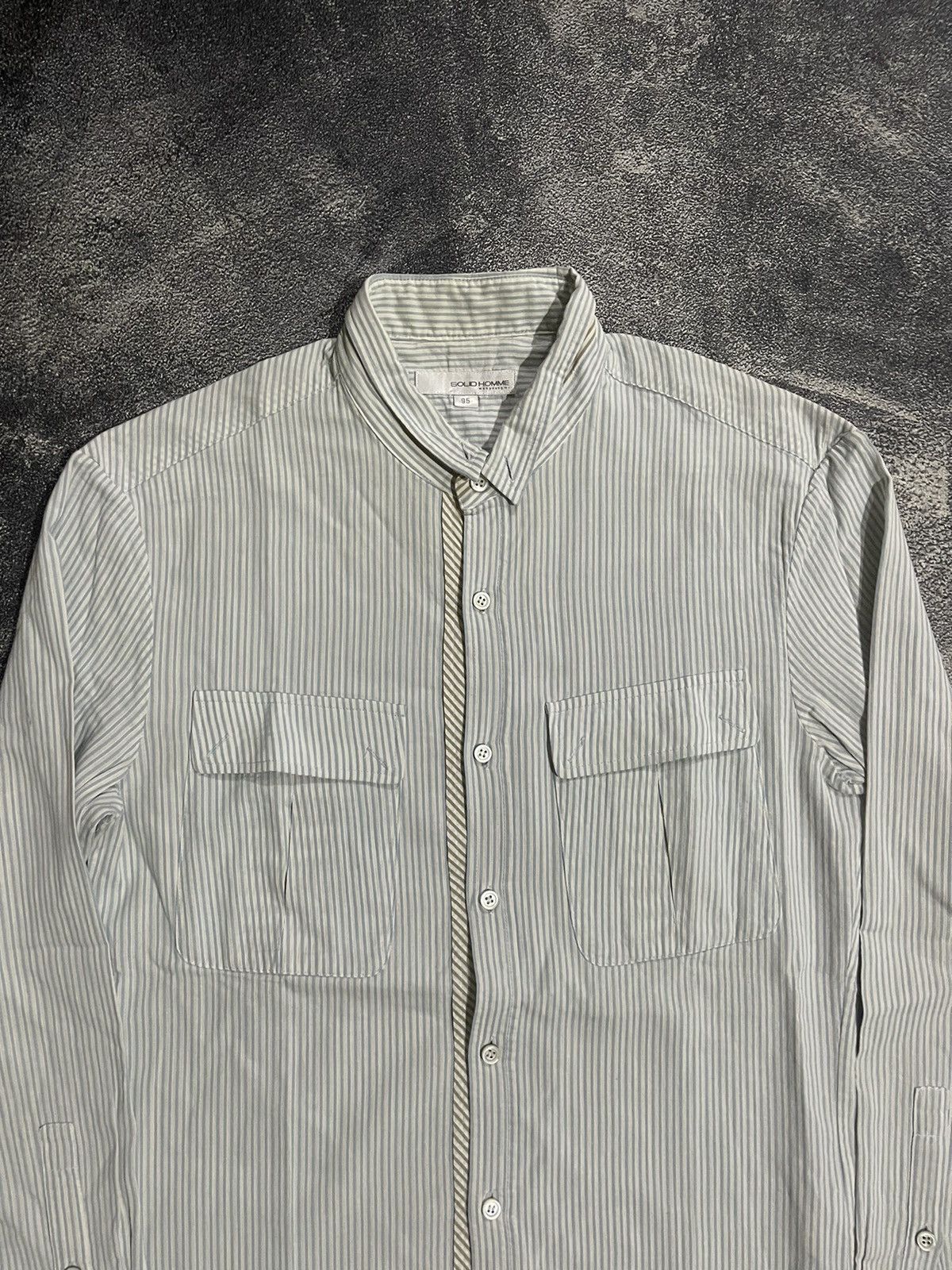 Solid Homme × Wooyoungmi Wooyungmi Solid Homme Shirts Size US S / EU 44-46 / 1 - 3 Thumbnail