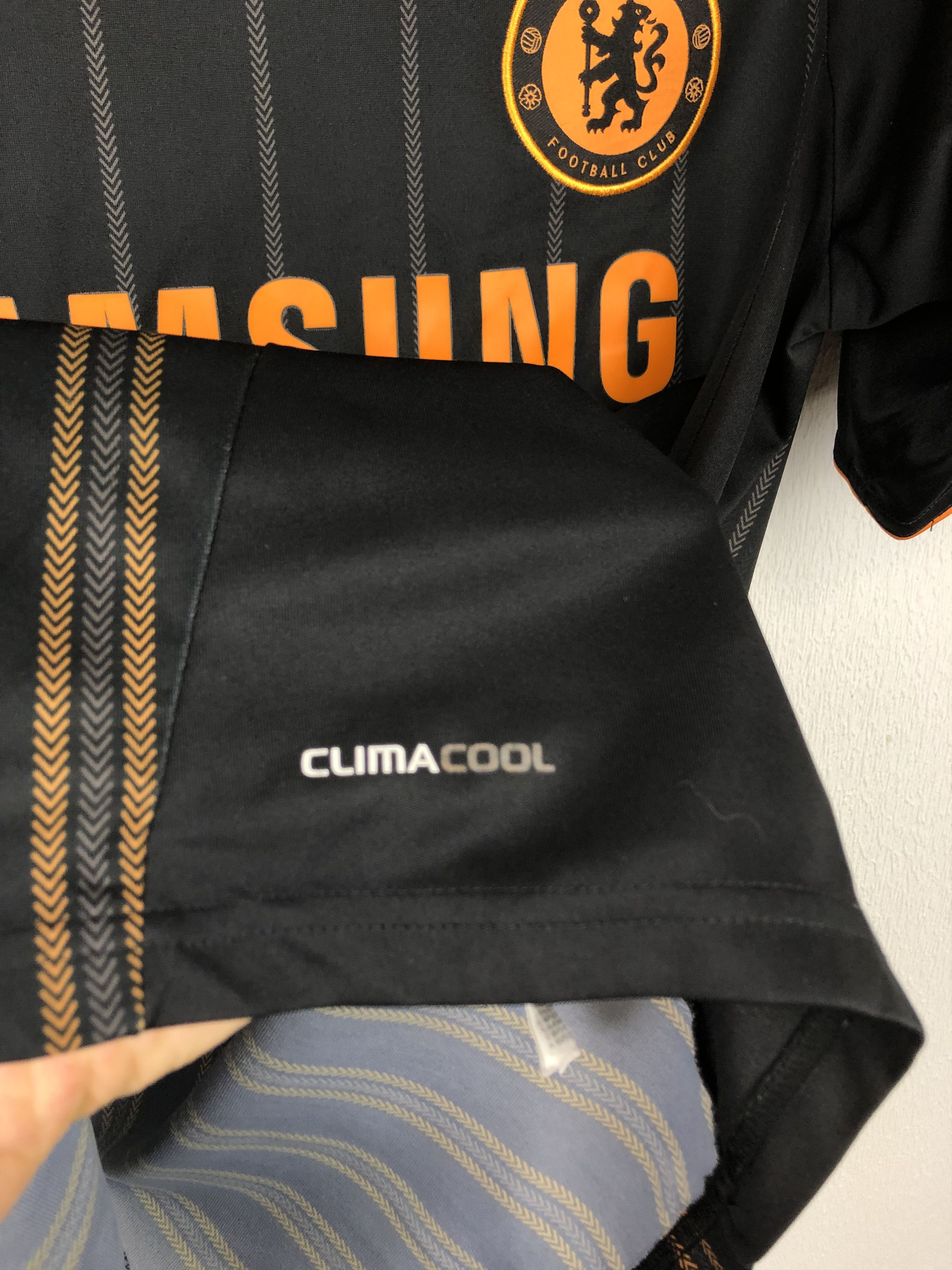 Adidas Chelsea Away football shirt 2010 Soccer Adidas Jersey Trikot Size US S / EU 44-46 / 1 - 4 Thumbnail
