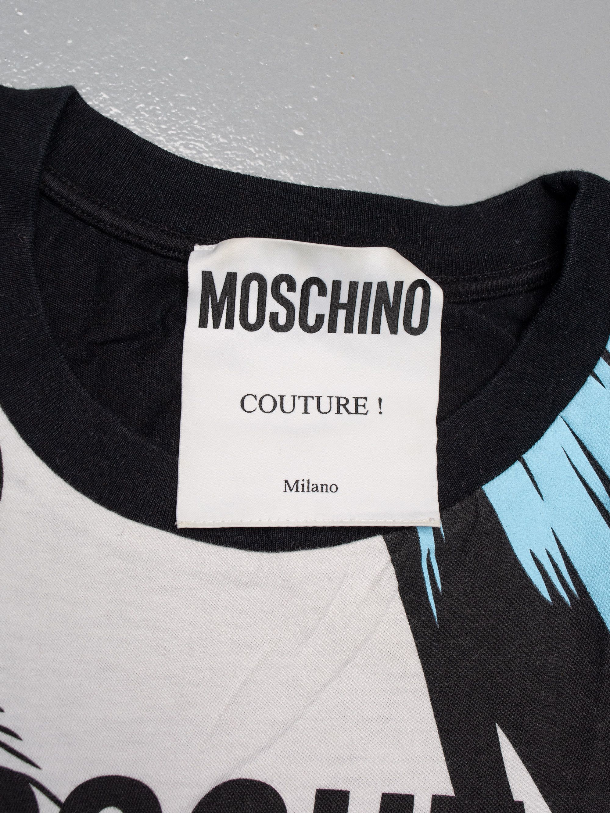 Moschino Moschino by Jeremy Scott X Ben Frost AW18 graphic t-shirt Size M / US 6-8 / IT 42-44 - 3 Thumbnail