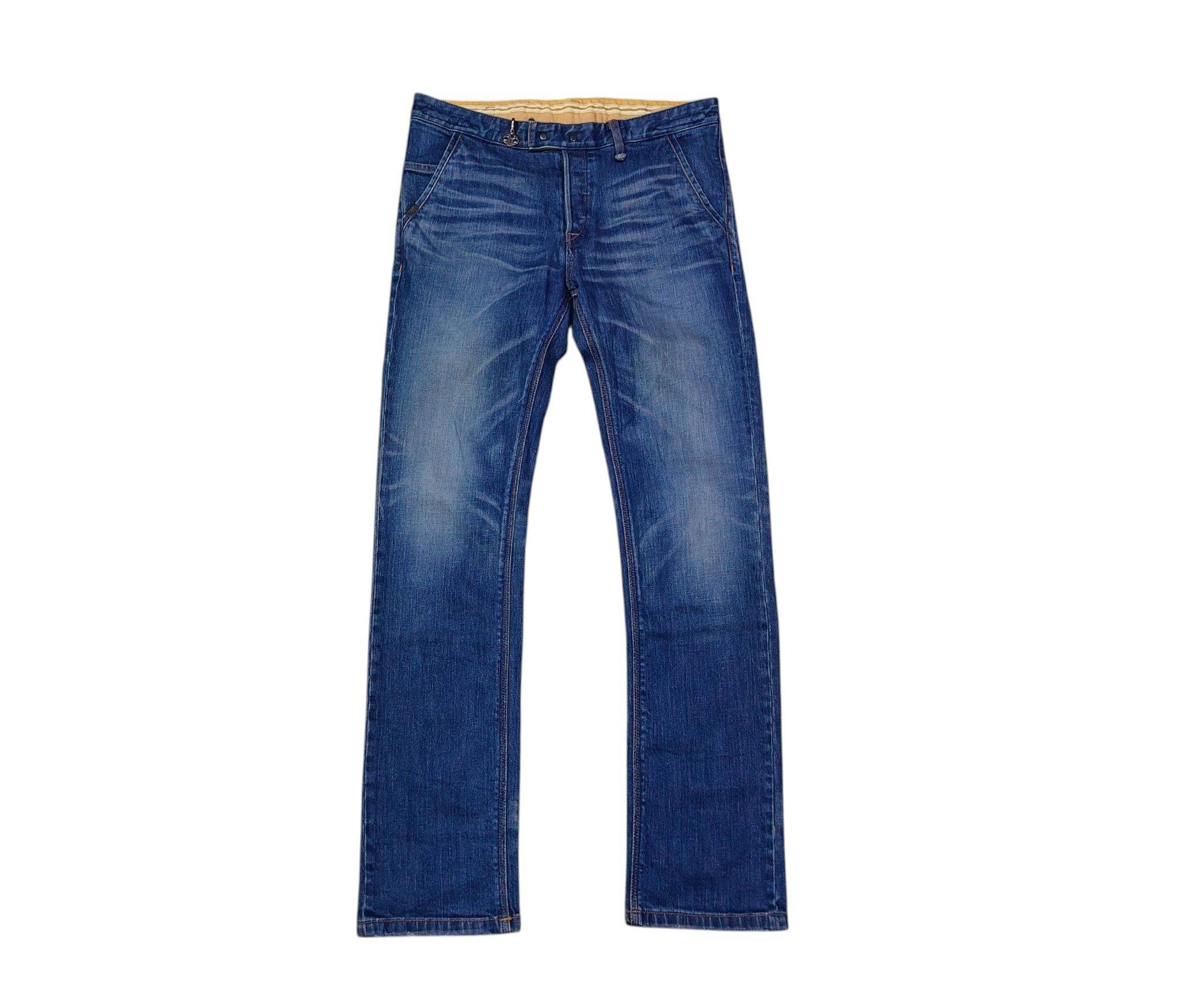 Japanese Brand bark tannage japan jeans Size US 33 - 1 Thumbnail