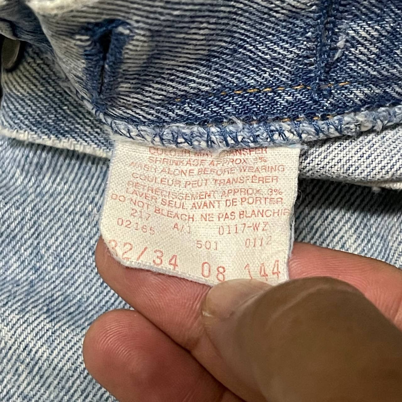 Levi's Vintage Levis 501 Distressed Denim 32x34 Size US 32 / EU 48 - 9 Thumbnail