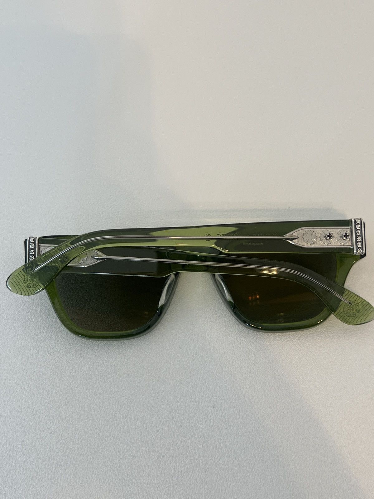 Chrome Hearts Chrome Hearts Mydixathrill II Dark Olive Green 52-23-150 New Size ONE SIZE - 3 Thumbnail