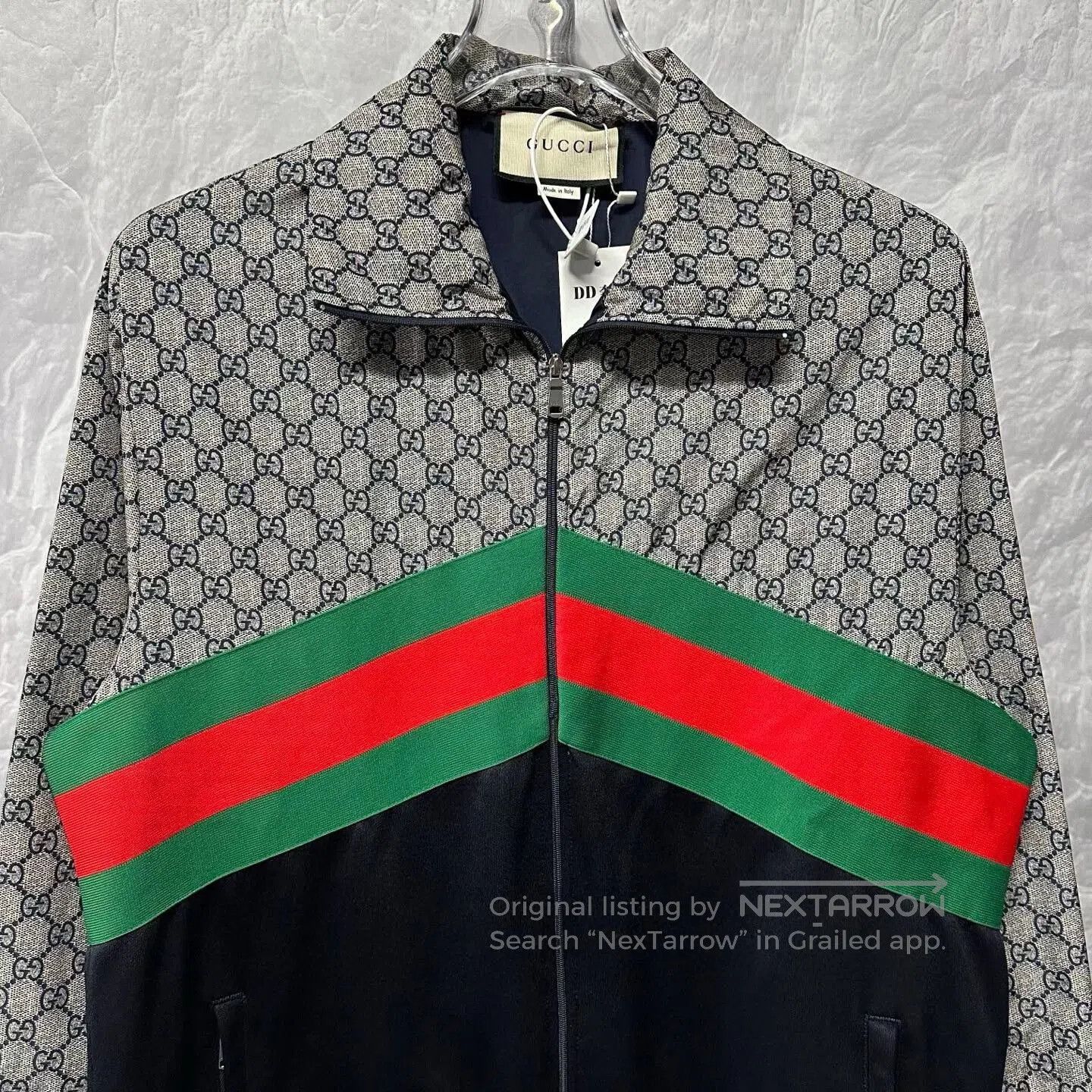 Gucci gucci patterned jacket with red green trim. Size XS / US 0-2 / IT 36-38 - 2 Thumbnail
