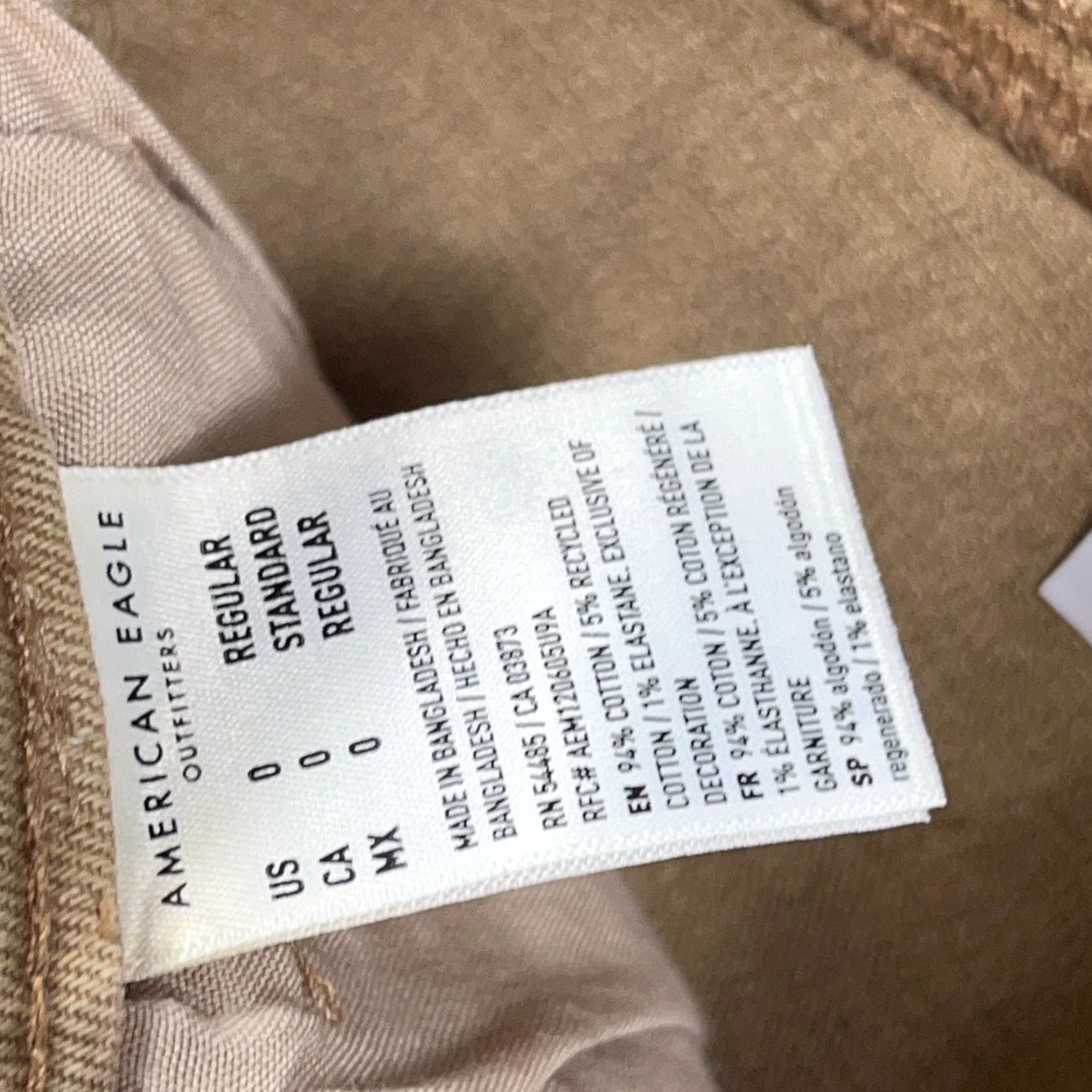American Eagle Outfitters American Eagle Outfitters Jeans Women 0 Brown Mom 5-Pocket Denim Stretch Inseam 28in High Rise 80s 90s Retro Grunge Modern Vintage: No Size 25" / US 0 / IT 36 - 6 Thumbnail