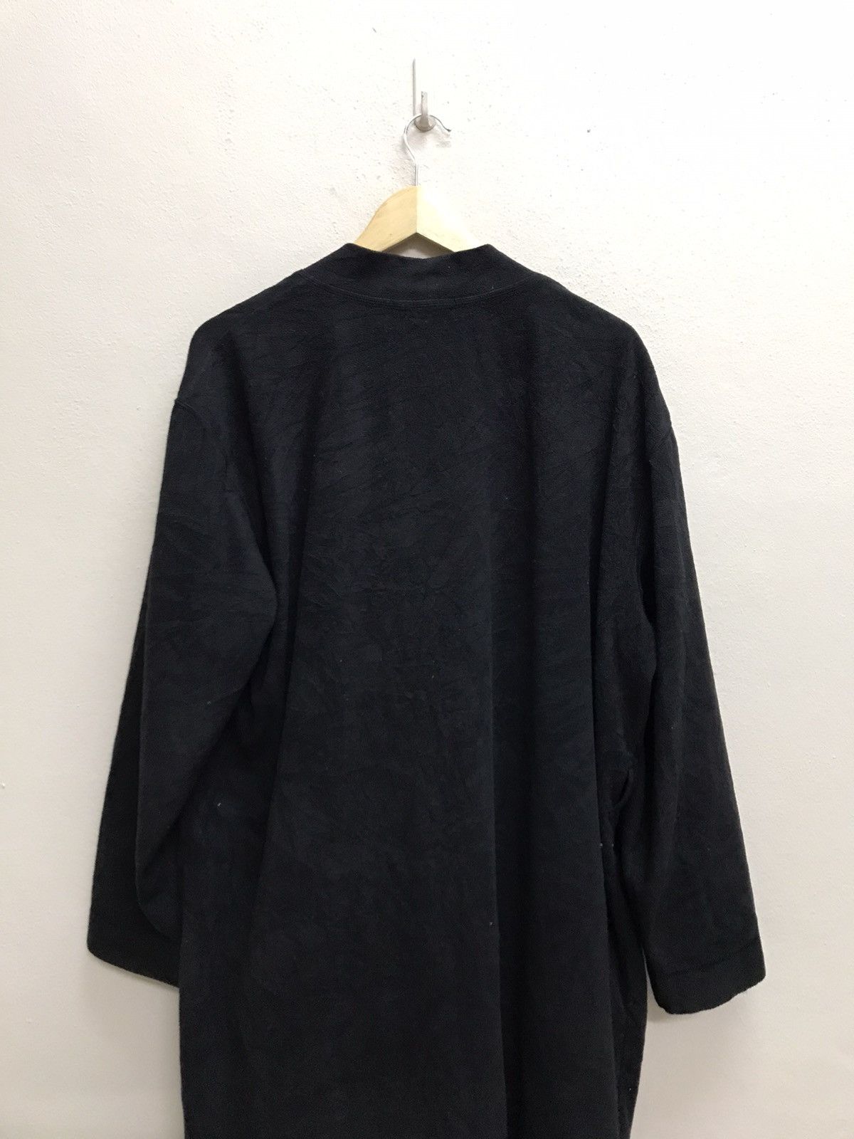 Vintage × Y's × Yohji Yamamoto Vintage Y’S For Living Yohji Yamamoto Long Bathrobe fleece Size US XL / EU 56 / 4 - 14 Thumbnail