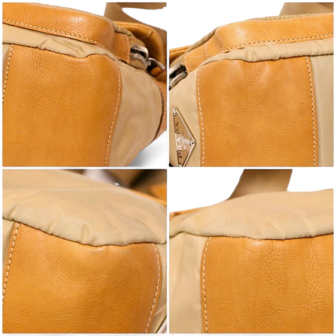 Prada Prada - Vitello leather handbag shoulder bag BT0465 brown Size ONE SIZE - 8 Thumbnail