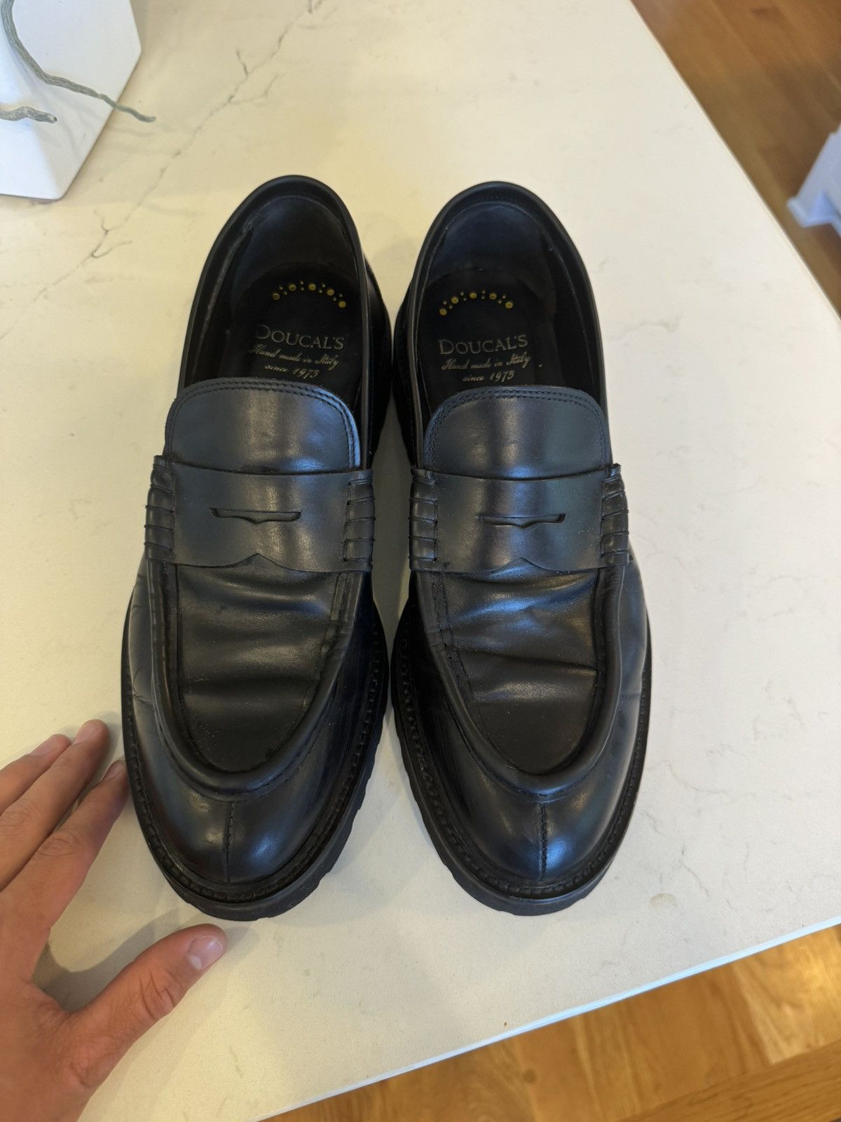 Doucal's men’s penny loafers doucals Size US 11 / EU 44 - 4 Thumbnail