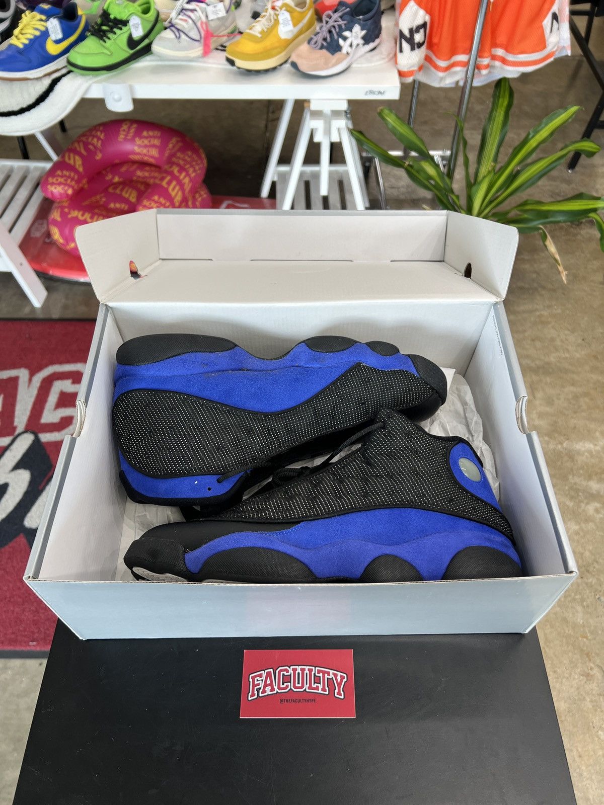 Air Jordan 13 Black Hyper Royal Sz. 12 (2020)