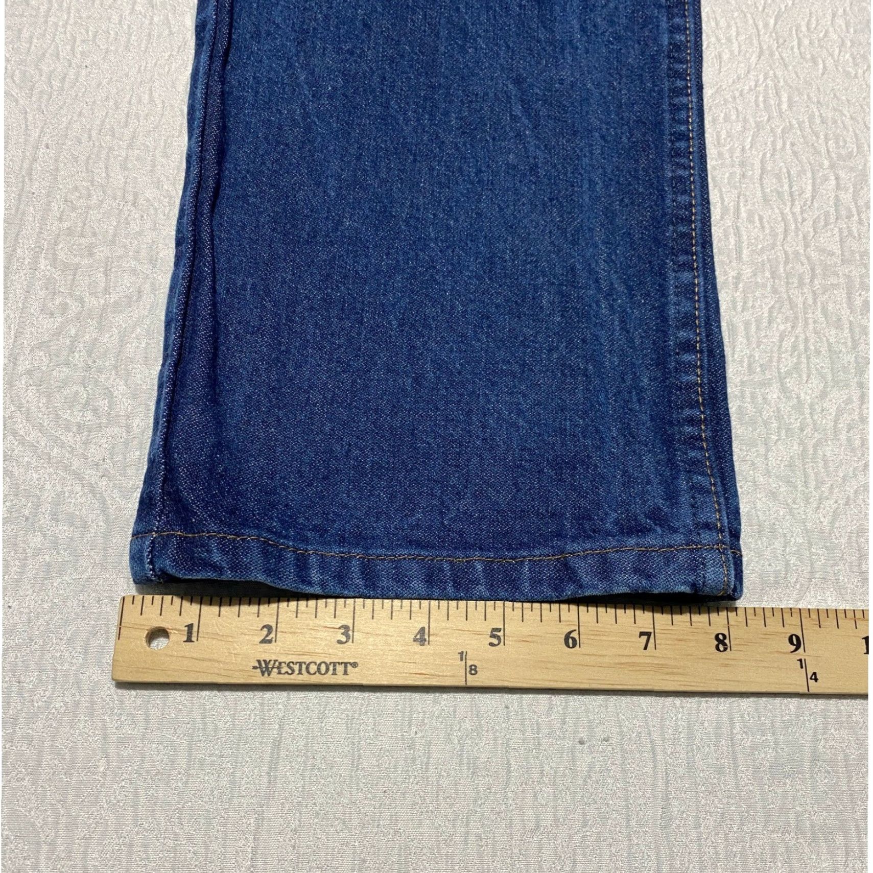Wrangler VINTAGE Wrangler Jeans Men's 36×30 Blue Cowboy Western 1013MWZPW Denim Straight 5-Pocket Mens Size US 36 / EU 52 - 8 Thumbnail