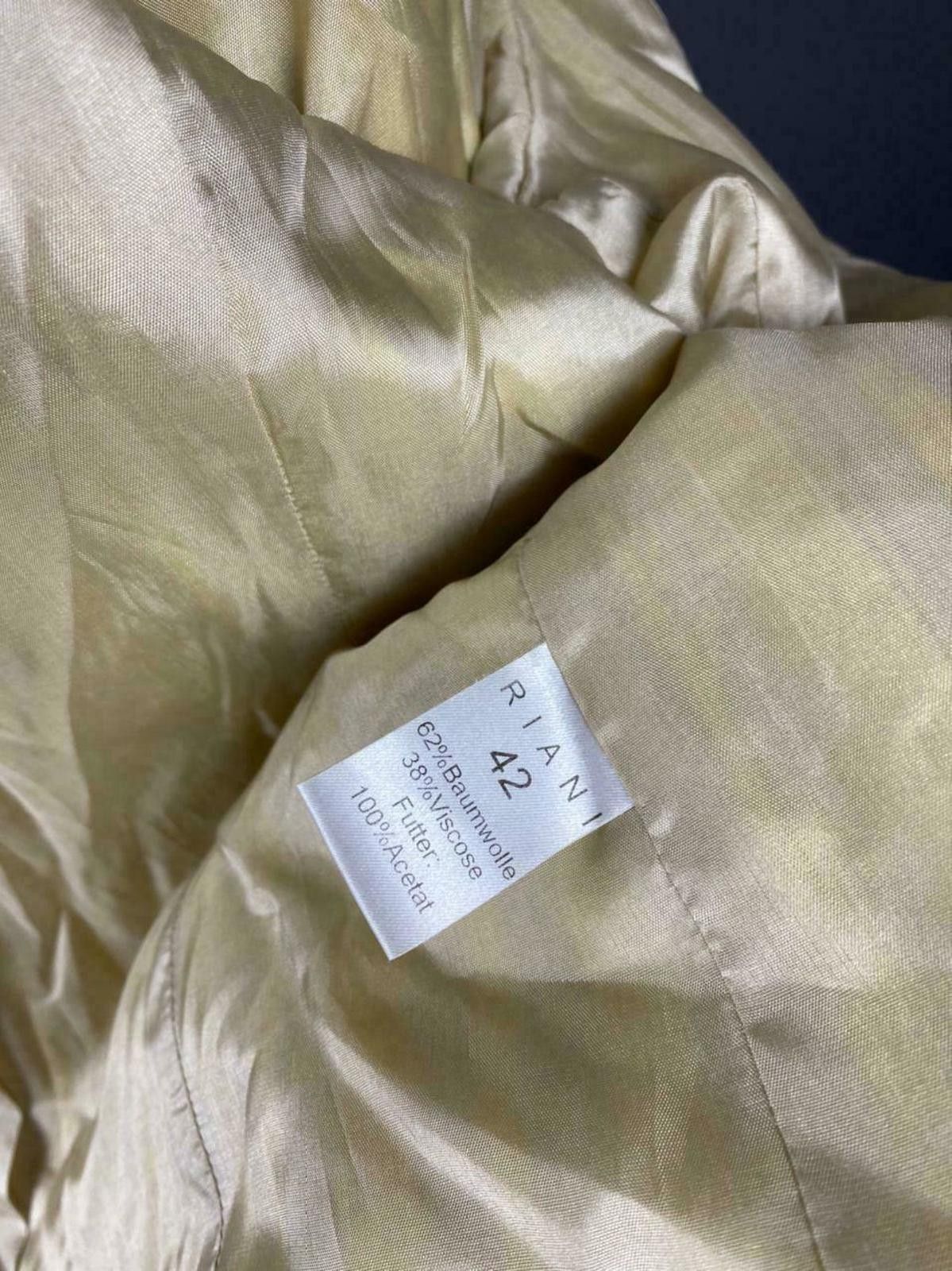 Designer Ladies Alberto Aspesi Blu Linen Light Jacket Size 46 Size M / US 6-8 / IT 42-44 - 8 Thumbnail
