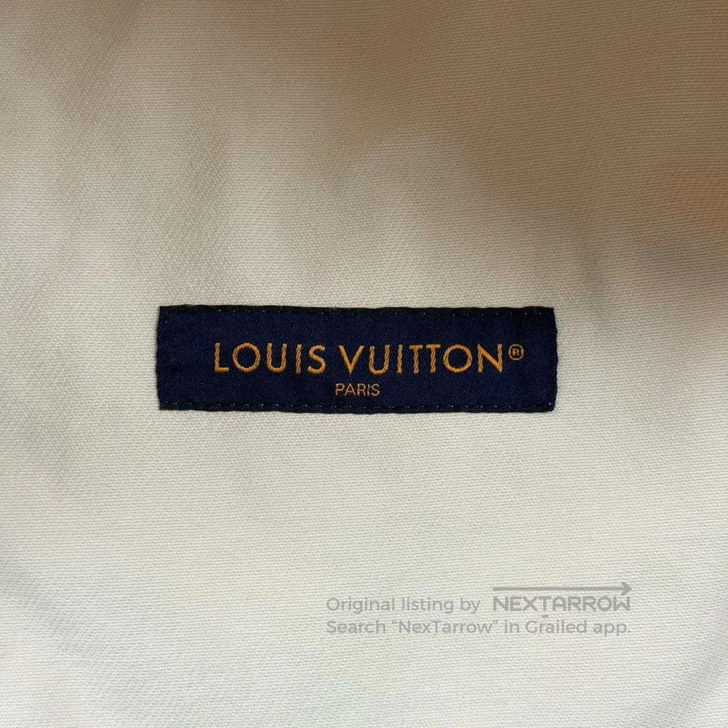 Louis Vuitton beige short sleeve printed shirt by LV. Size US M / EU 48-50 / 2 - 8 Thumbnail