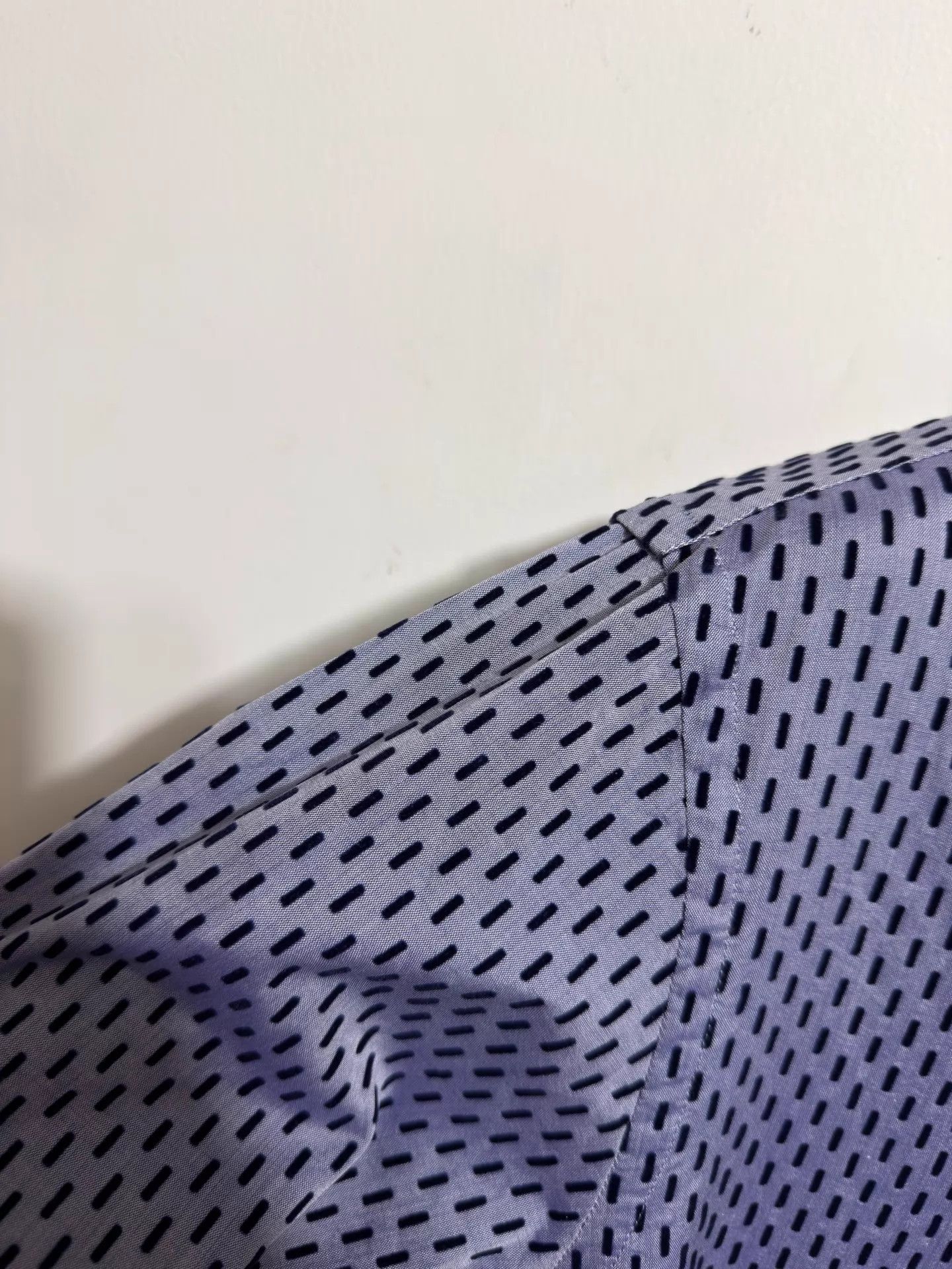 Giorgio Armani Giorgio Armani Long Sleeve Shirt/Jacket Lavender 39/42 Size US XL / EU 56 / 4 - 4 Thumbnail