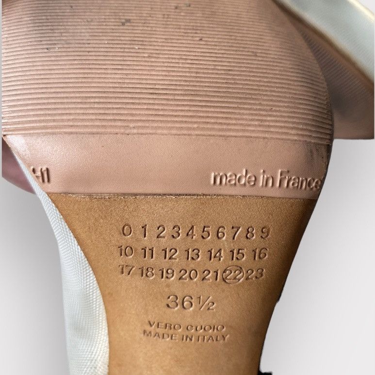 Maison Margiela SS08 Margiela Black Half Mesh Heels Size US 6.5 / IT 36.5 - 6 Thumbnail