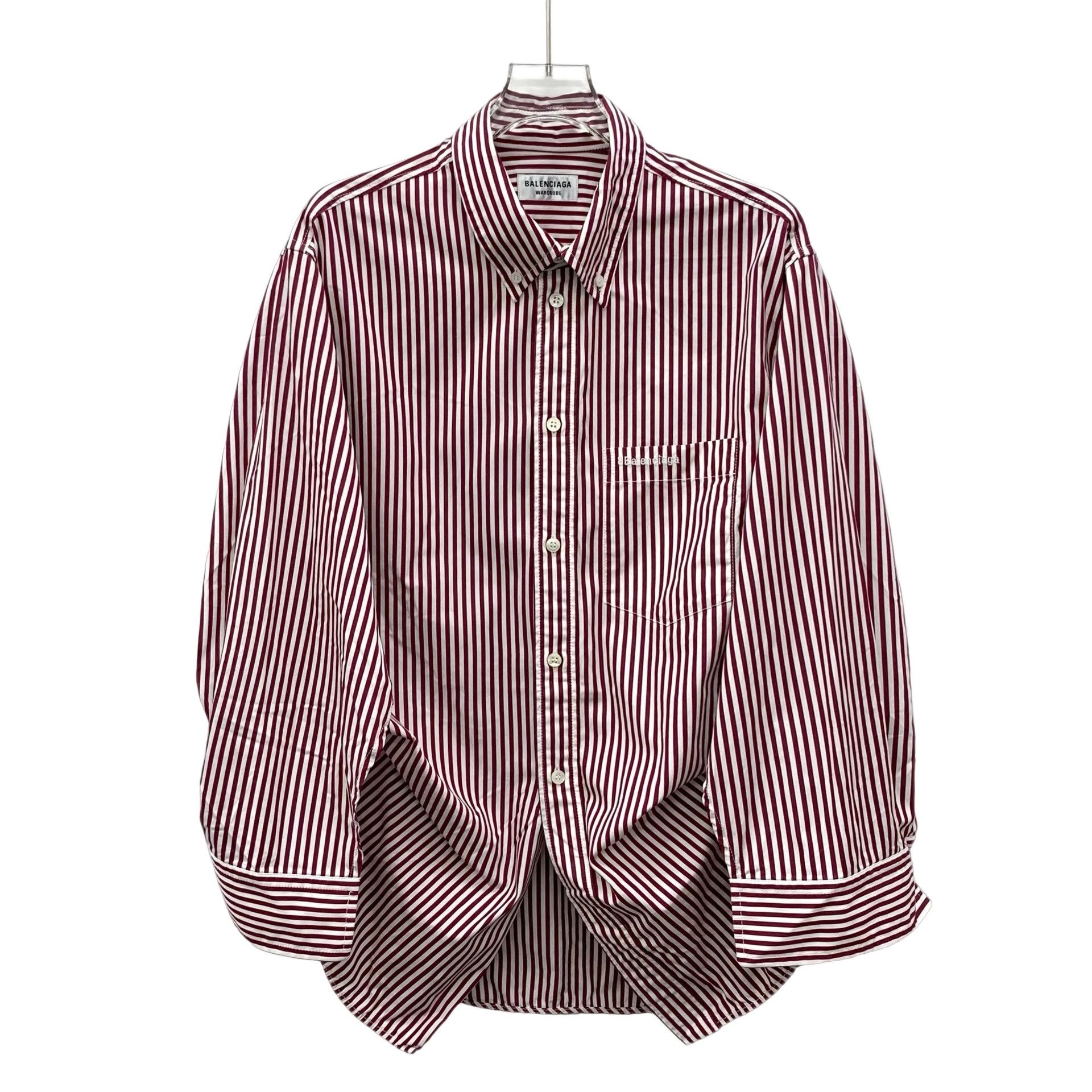 Balenciaga Balenciaga Striped Button Up Shirt FR 34 Size XS / US 0-2 / IT 36-38 - 1 Thumbnail