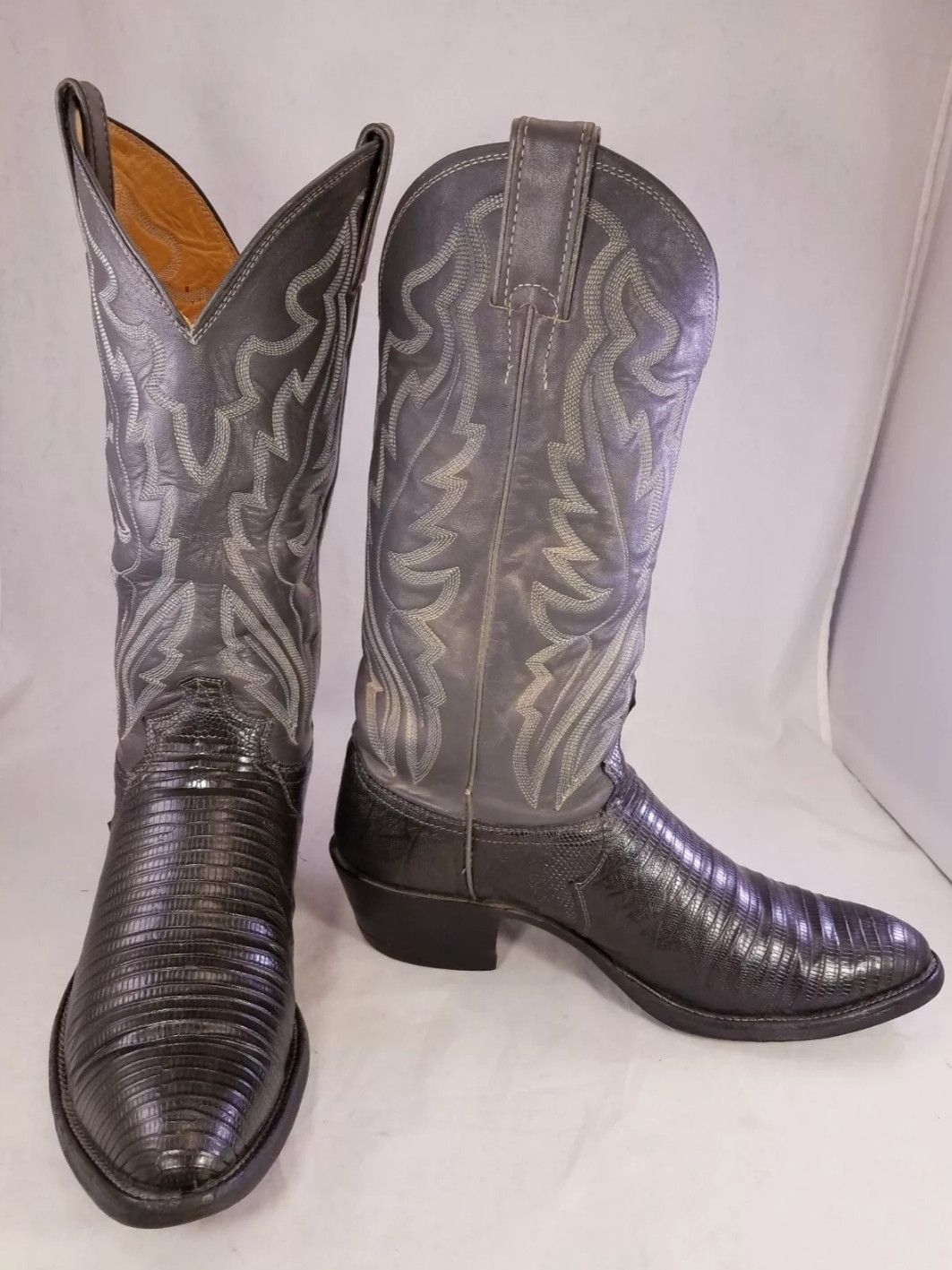 Justin teju lizard vintage 8327 Size US 8 / EU 41 - 3 Thumbnail