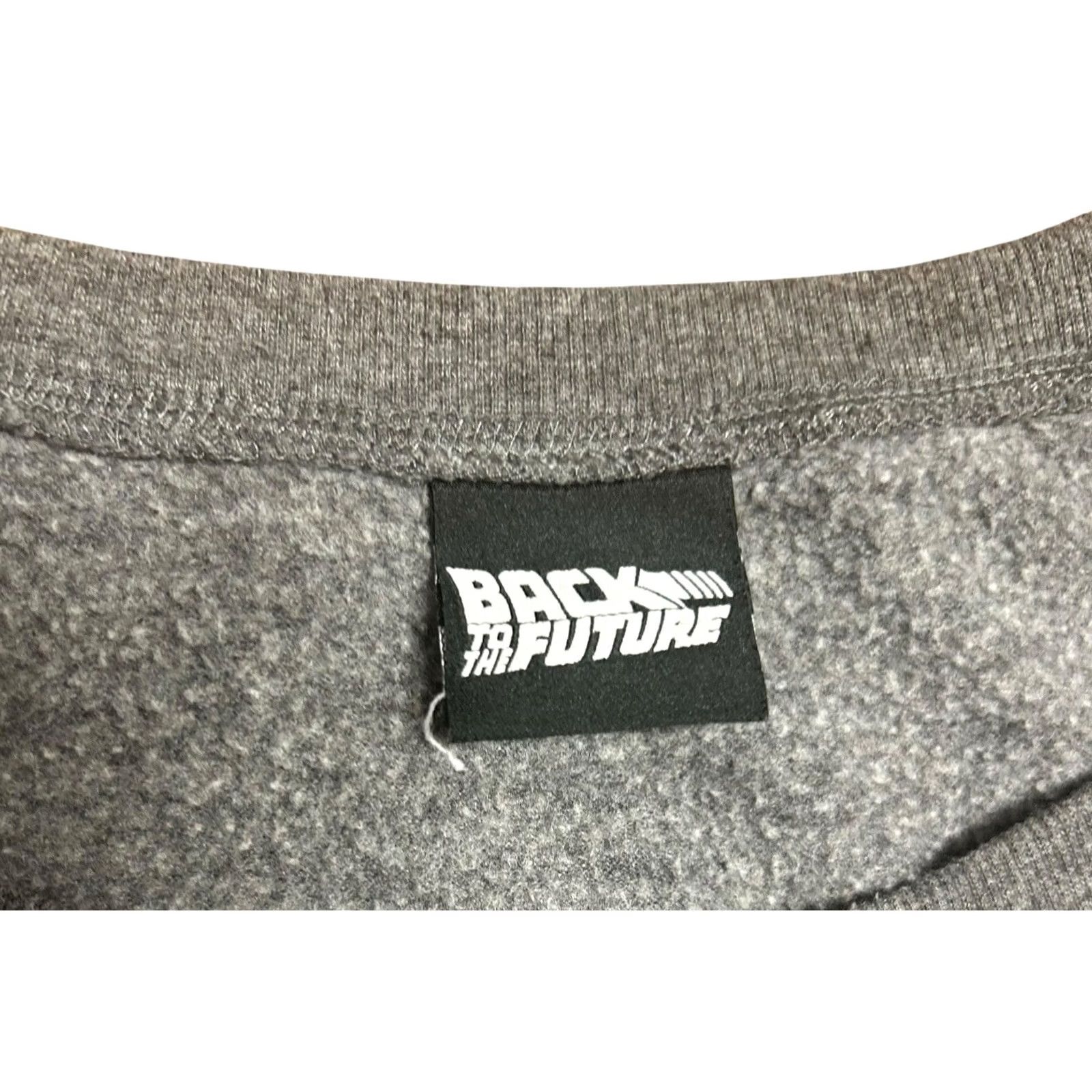Torrid Torrid Back To the Future Pullover Sweatshirt 2XL 18 Plus Size Gray Women Menus? Size XXL / US 16-18 / IT 52-54 - 5 Thumbnail