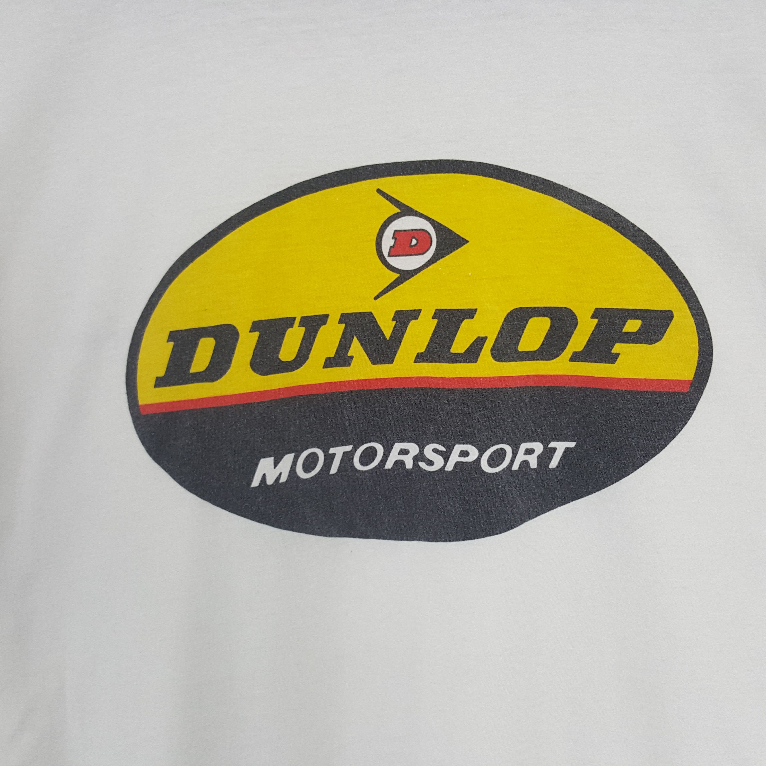 Dunlop × Vintage Vintage Dunlop Motorsport T-Shirt Size US M / EU 48-50 / 2 - 2 Thumbnail
