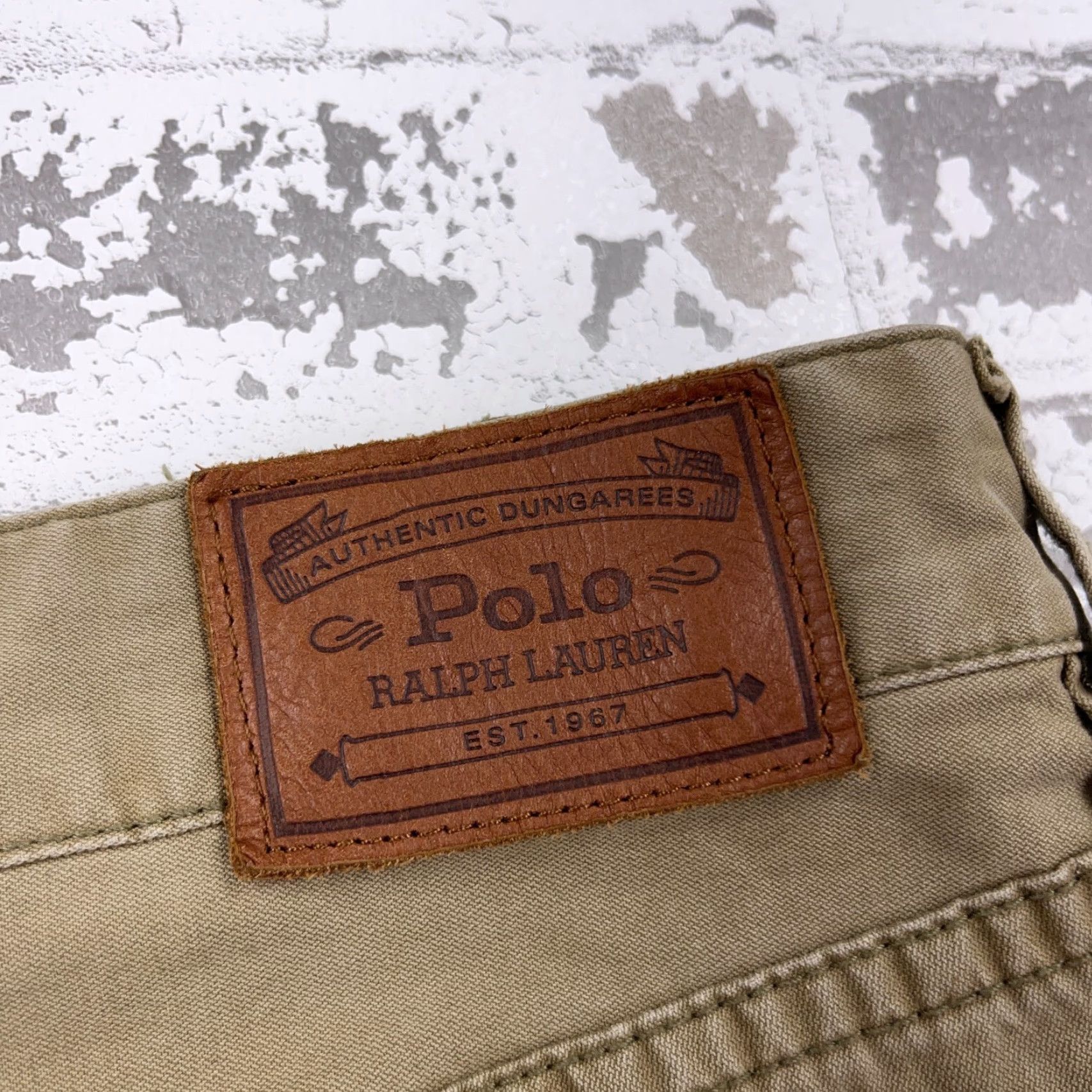 Polo Ralph Lauren Polo Ralph Lauren Pants Men 36x32 Tan Khaki Chinos Slacks Trousers Straight Leg Size US M / EU 48-50 / 2 - 5 Thumbnail