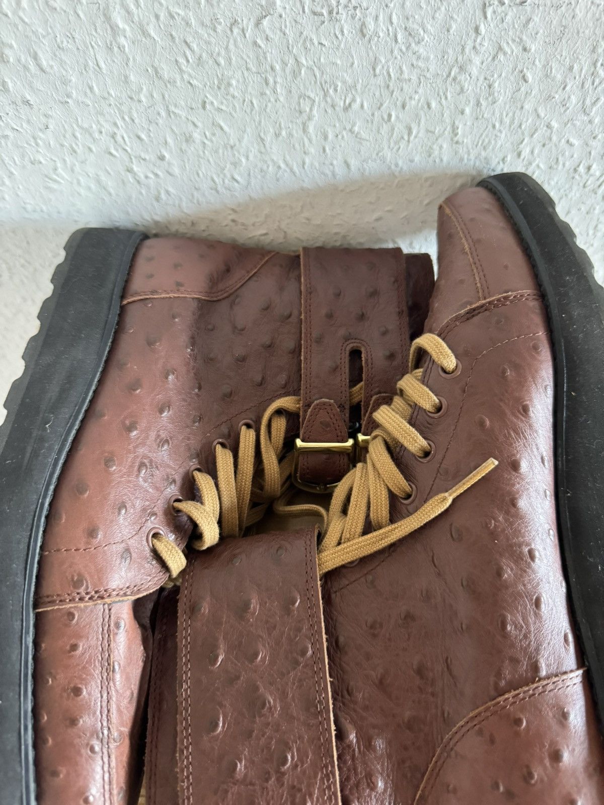 Adidas × Jeremy Scott Ostrich Embossed Slim Boots Size US 7.5 / EU 40-41 - 9 Thumbnail