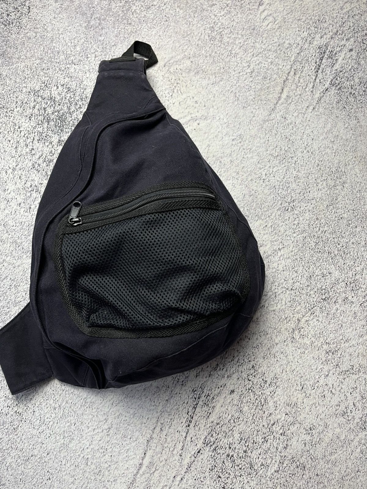 Other Vintage multi pocket Avantgarde black sling bag Y2K Size ONE SIZE - 7 Thumbnail