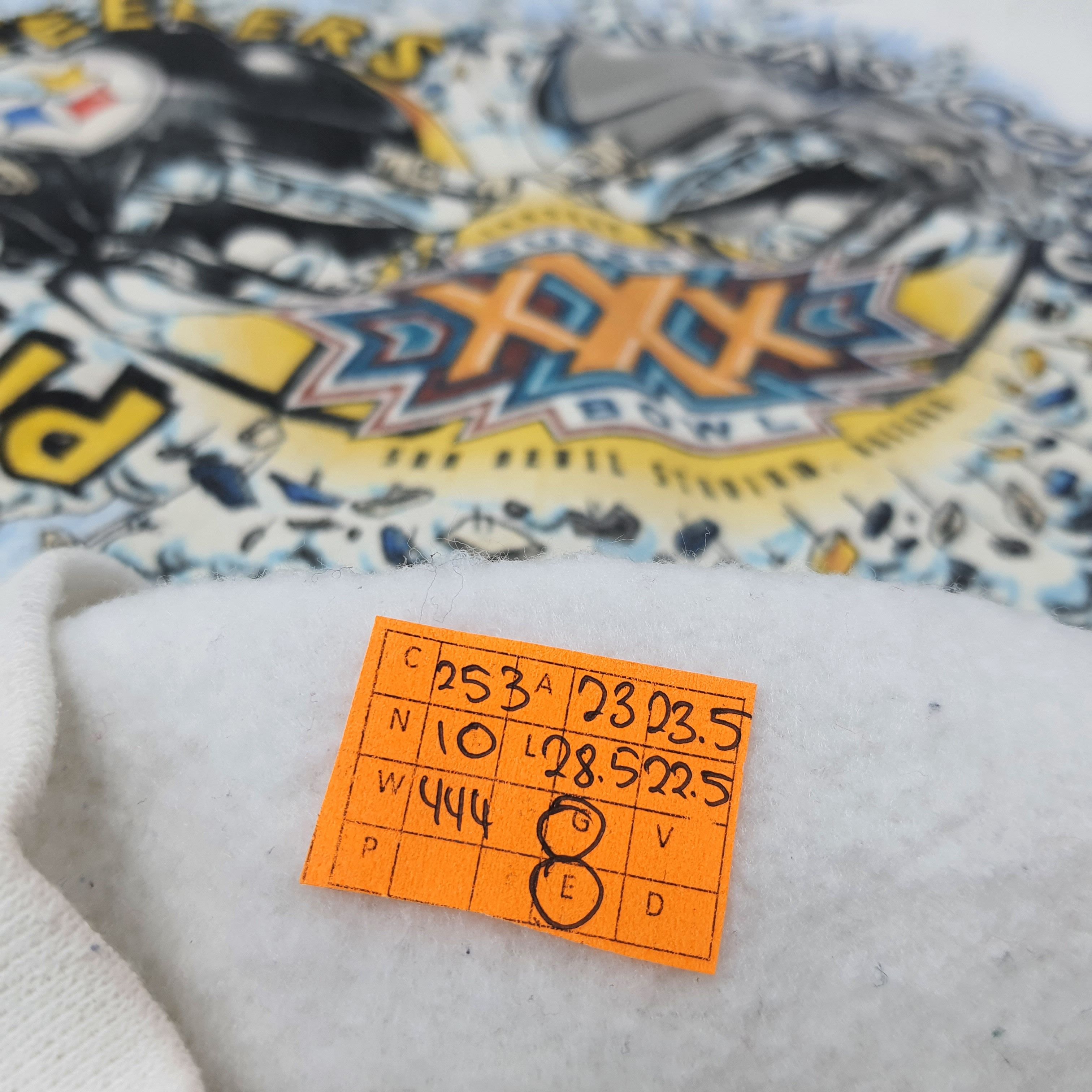 Tultex Vintage Super Bowl Steelers & Cowboys NFL Sweatshirt C253N10 Size US L / EU 52-54 / 3 - 8 Thumbnail