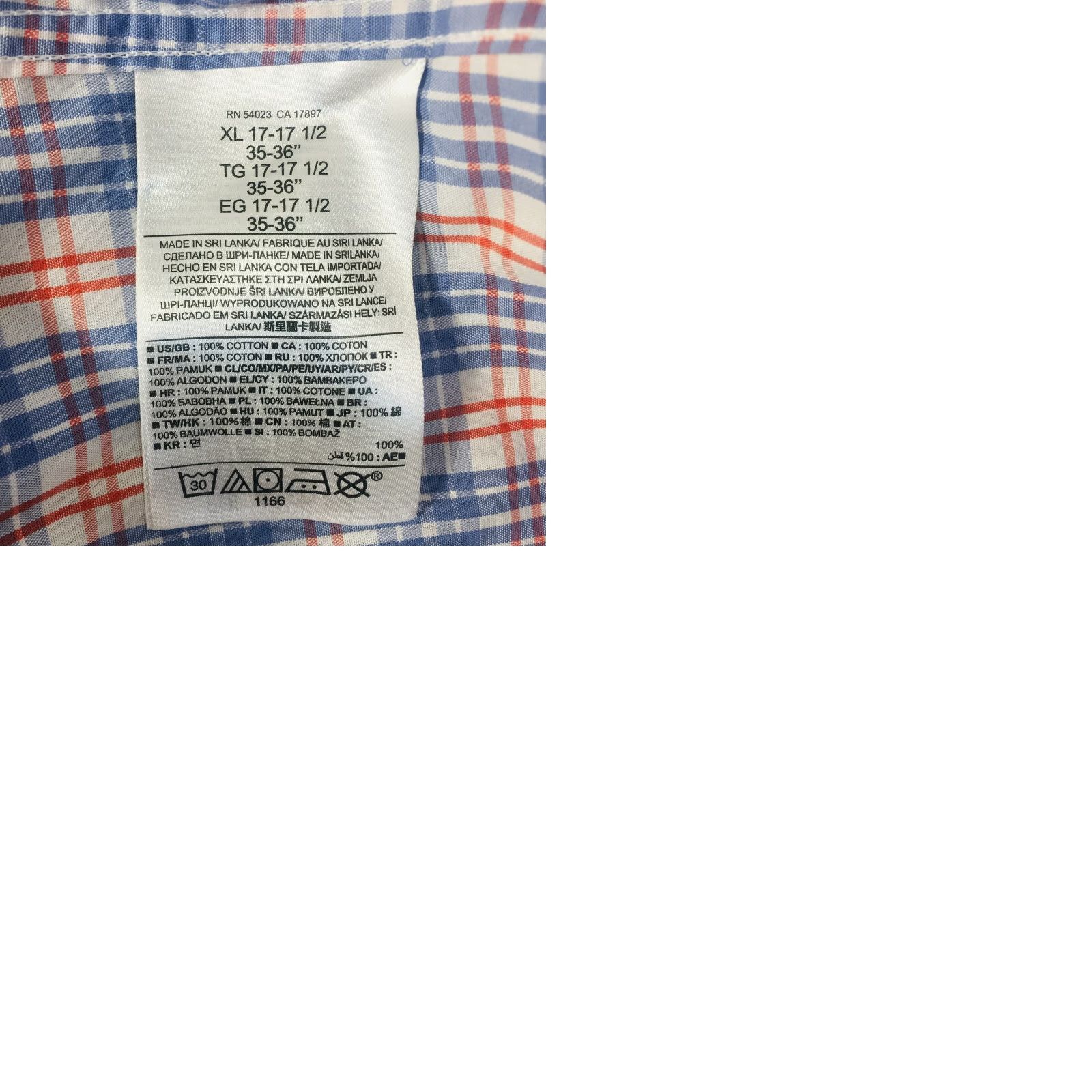 Banana Republic Banana Republic Non Iron Classic Fit Long Sleeve Plaid Button Shirt Mens XL Size US XL / EU 56 / 4 - 9 Thumbnail