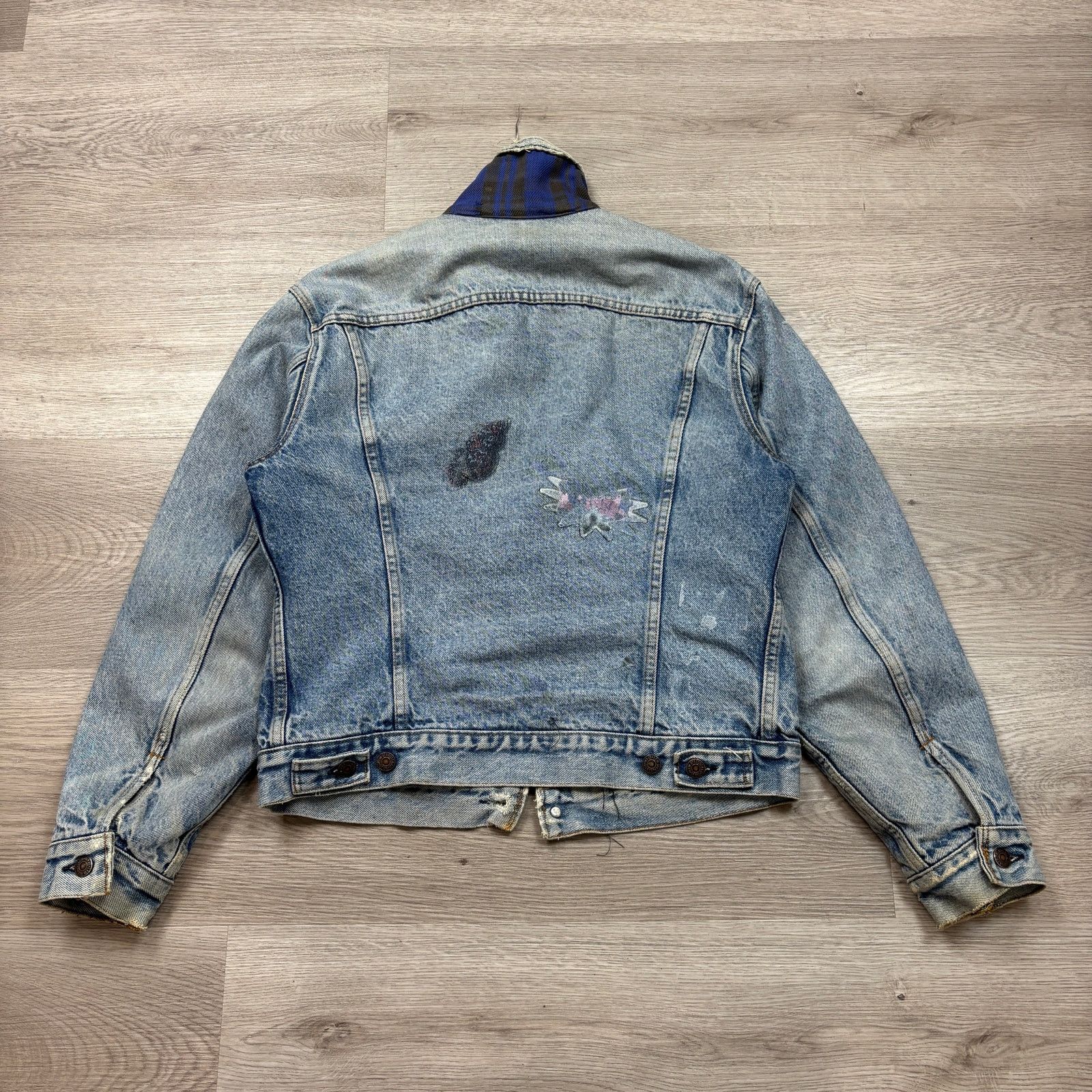Levi's × Vintage VTG 80s Levi's 70411 9318 Flannel Lined Denim Jacket Men's M Size US M / EU 48-50 / 2 - 3 Thumbnail