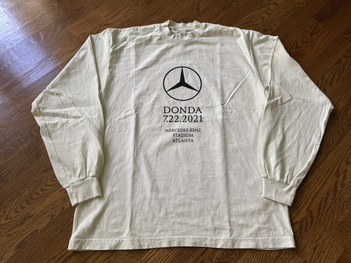 Kanye West × Yeezy Large Kanye West Donda Atlanta Listening Event L/S T-Shirt Size US L / EU 52-54 / 3 - 2 Thumbnail