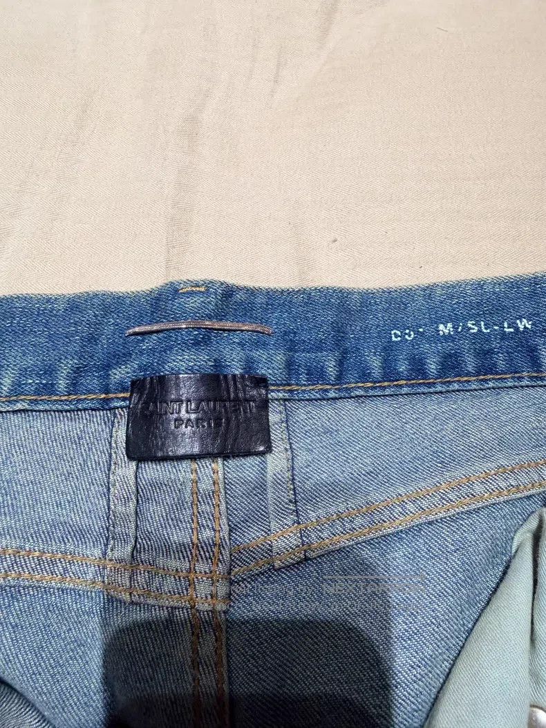 Saint Laurent Paris Saint Laurent Paris Denim Jeans Size US 29 - 3 Thumbnail
