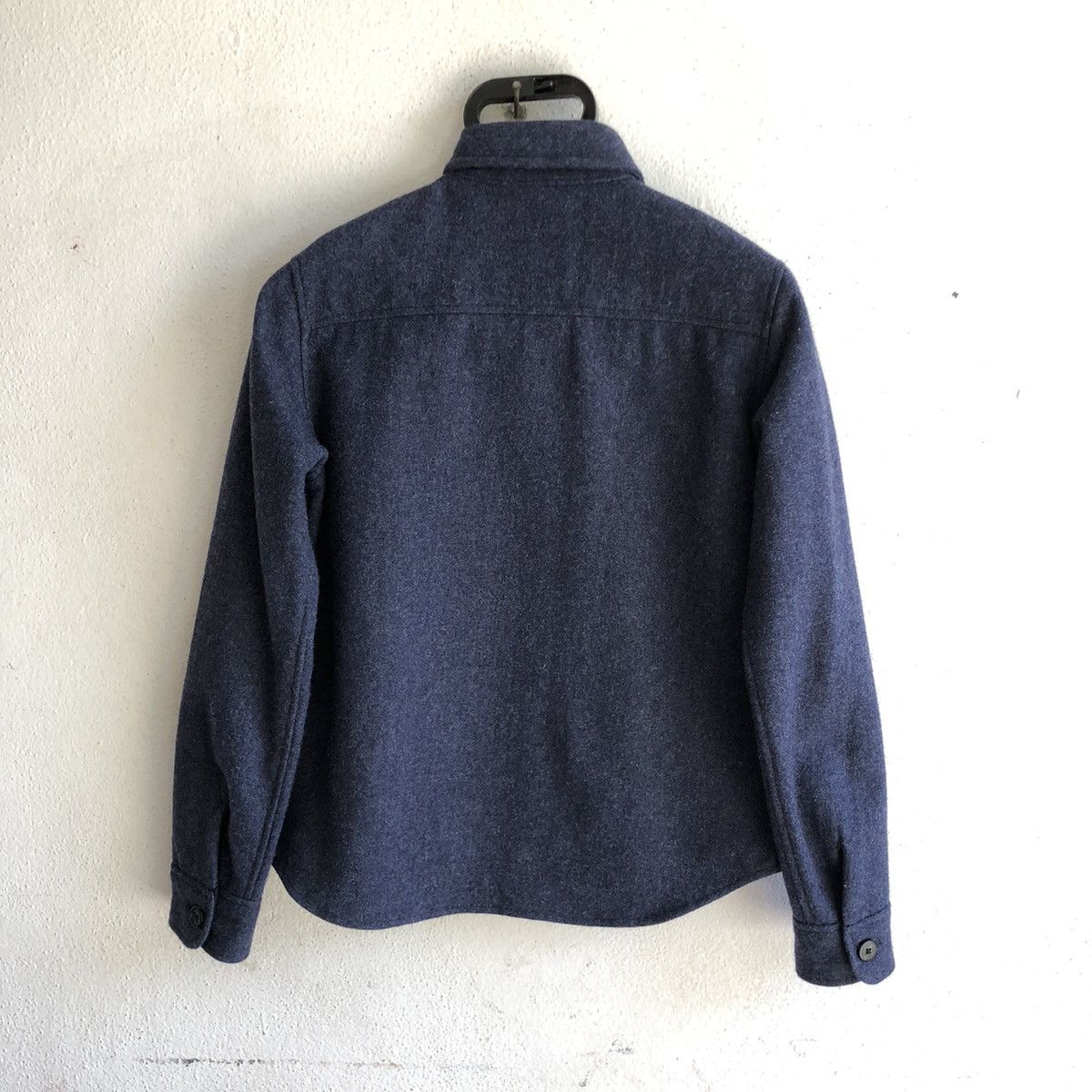 Blue Blue Japan BLUE BLUE button up wool shirt Size S / US 4 / IT 40 - 4 Thumbnail