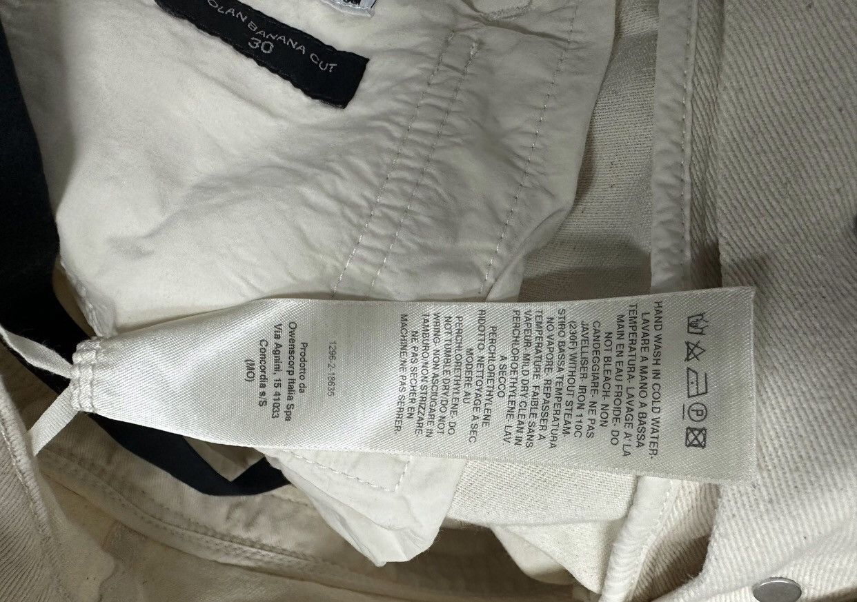 Rick Owens Rick Owens 22ss Drkshdw Banana pants 2410-Nextarrow Size US 30 / EU 46 - 4 Thumbnail
