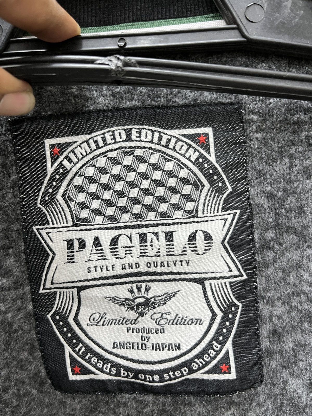 Japanese Brand 🔥🔥🔥STEALS PAGELO ITALY LEATHER TRIM JACKET Size US L / EU 52-54 / 3 - 12 Thumbnail