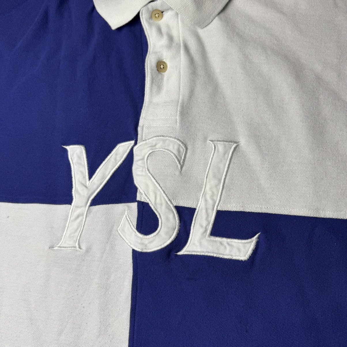 Vintage × Yves Saint Laurent Vintage Yves Saint Laurent Polo Tee Size US XL / EU 56 / 4 - 4 Thumbnail