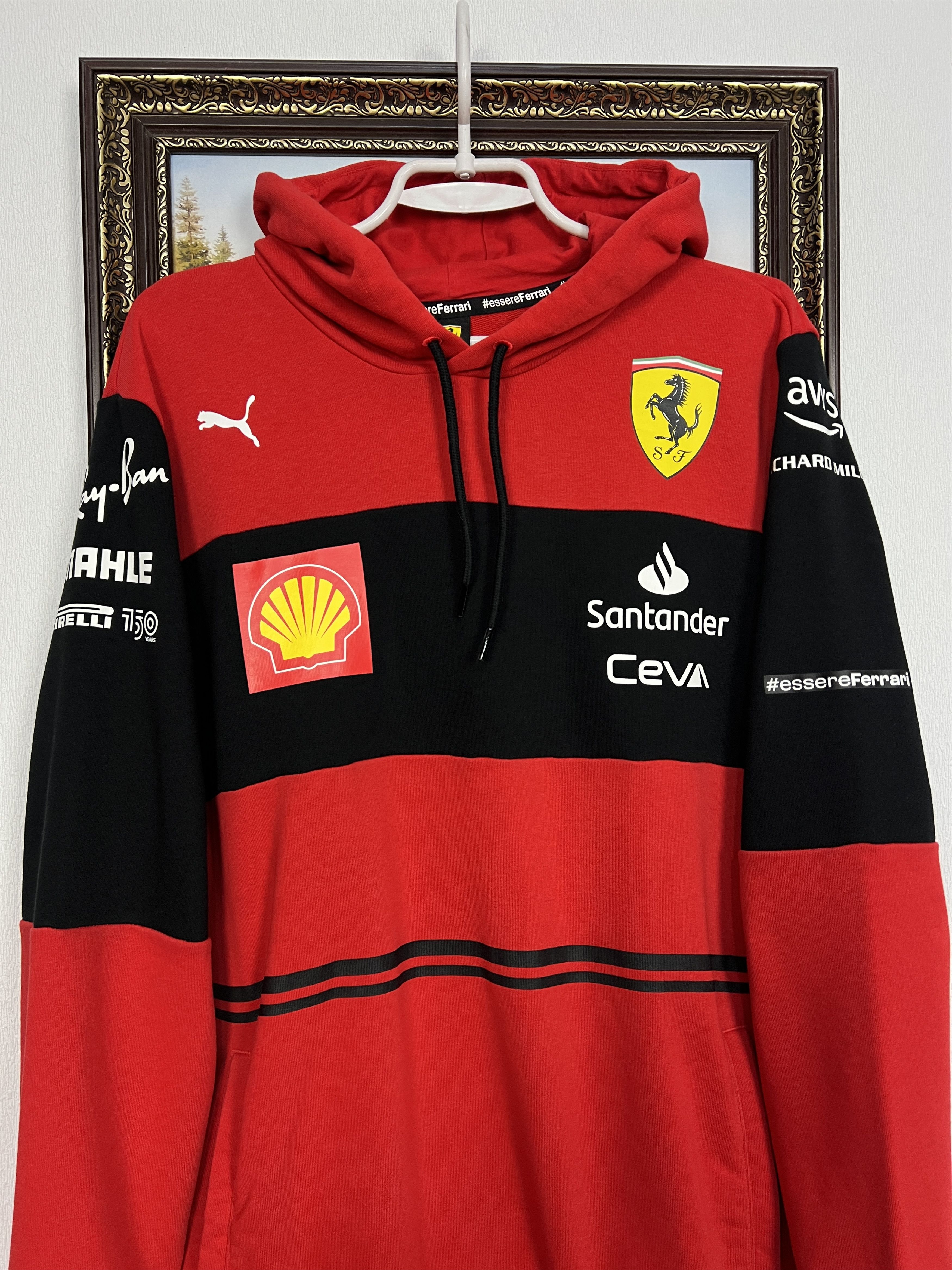 Ferrari Puma Scuderia Ferrari F1 Racing Jacket Hoodie Track Top Hype Size US L / EU 52-54 / 3 - 2 Thumbnail