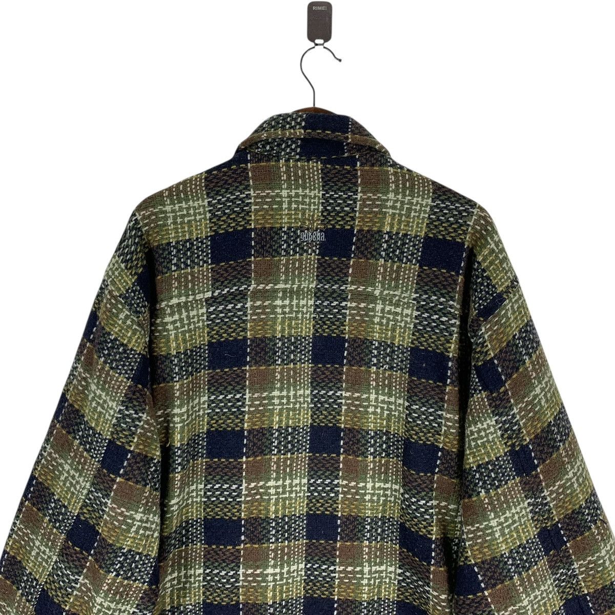 Gotcha Vintage 90s Gotcha plaid full-zip sweater wool jacket Size US L / EU 52-54 / 3 - 8 Thumbnail