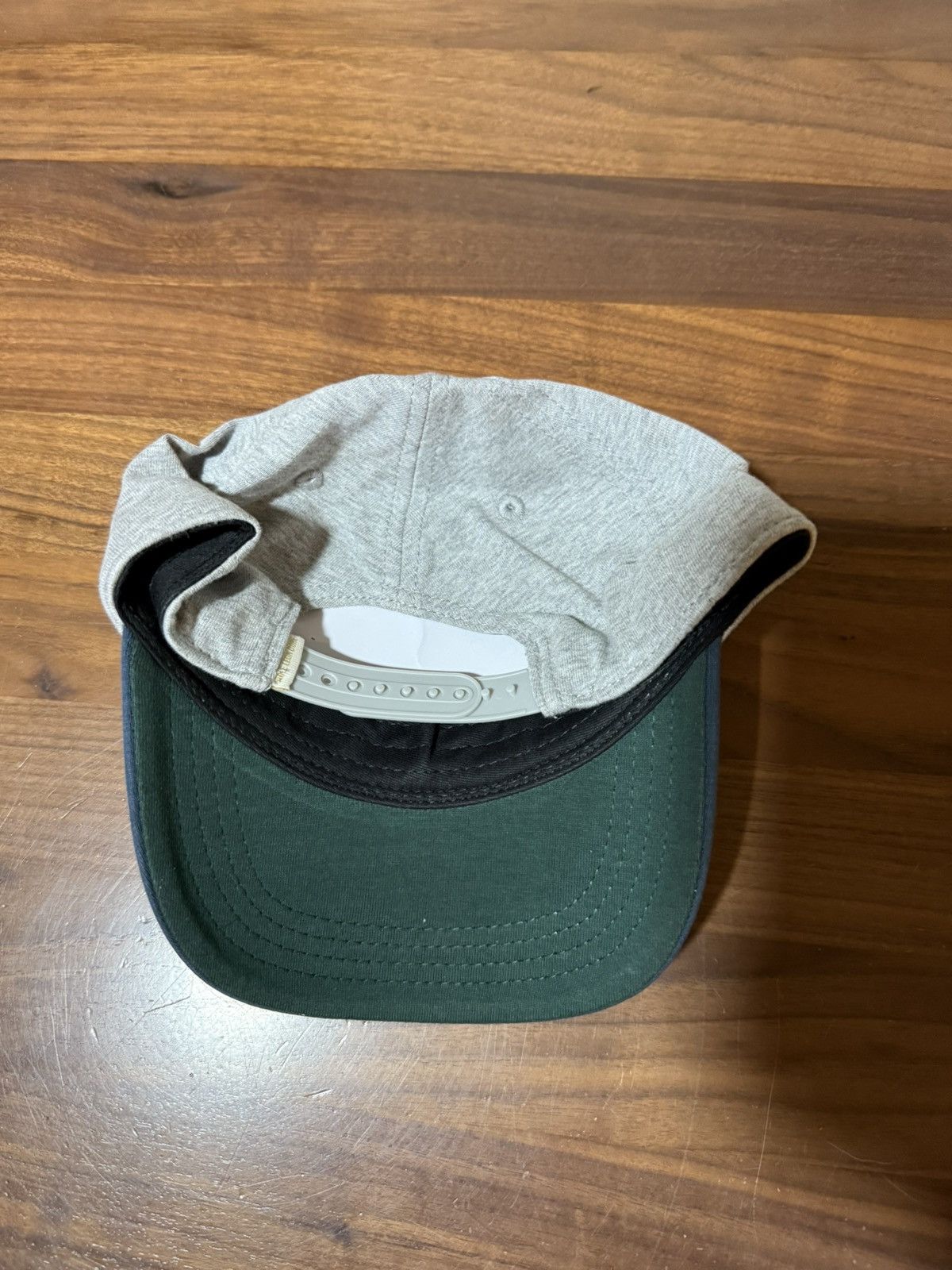 Aime Leon Dore Aime Leon Dore ALD Jersey Gothic “A” Logo Hat Grey SnapBack Size ONE SIZE - 2 Thumbnail