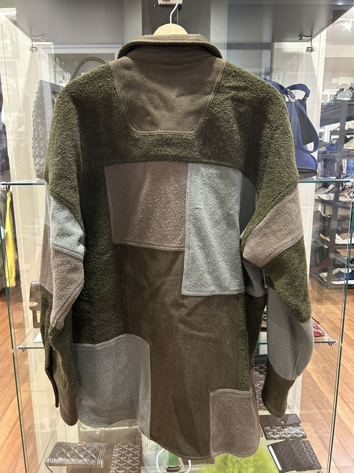 Ambush Design Ambush Patchwork Wool Blend Overshirt Size US L / EU 52-54 / 3 - 2 Thumbnail