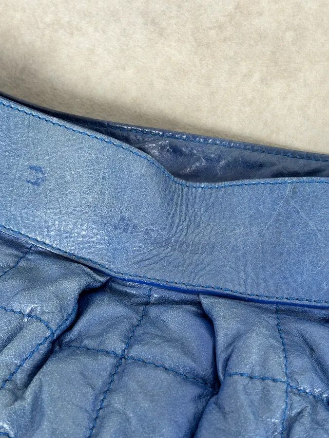 Jil Sander Jil Sander Blue Leather Handle Bag Size ONE SIZE - 4 Thumbnail